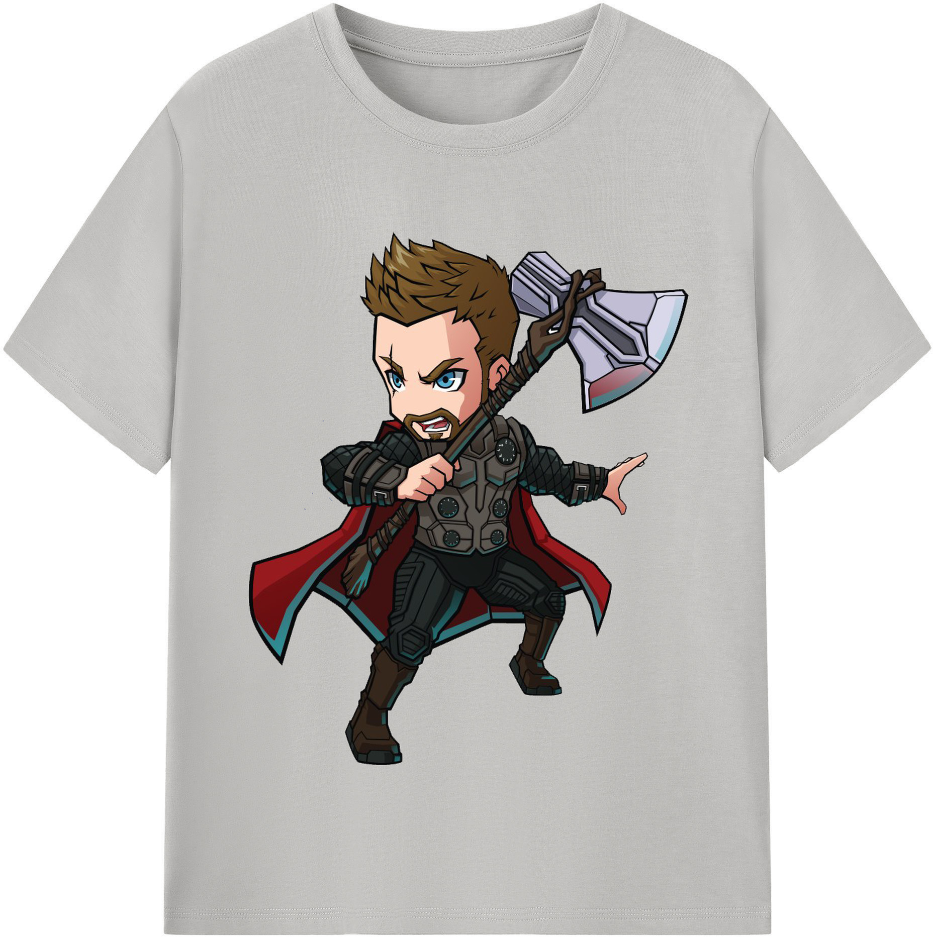 （画像用） アベンジャーズ The Avengers レディースカジュアルプリントTシャツ（綿100％）