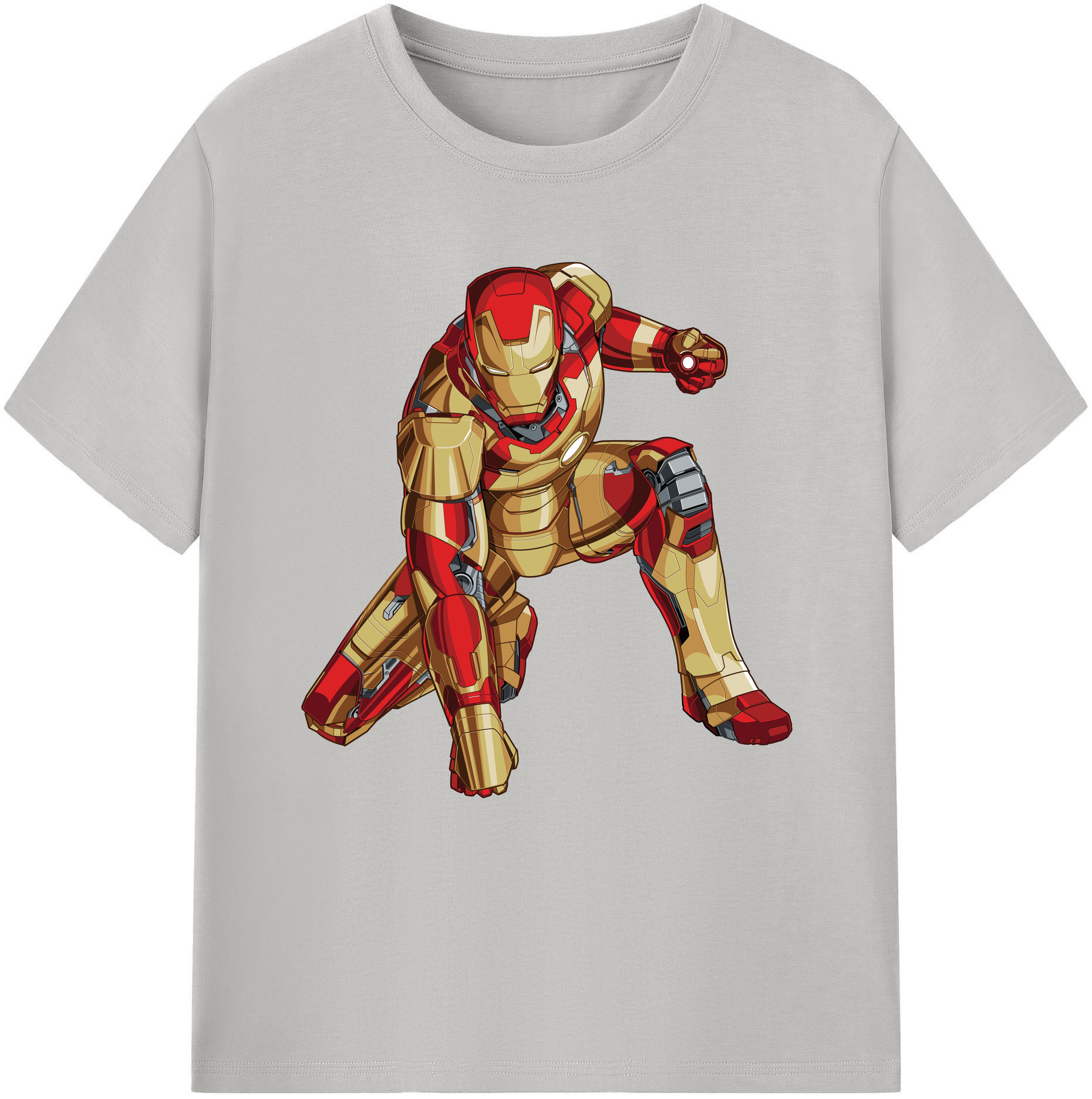 （画像用） アベンジャーズ The Avengers レディースカジュアルプリントTシャツ（綿100％）