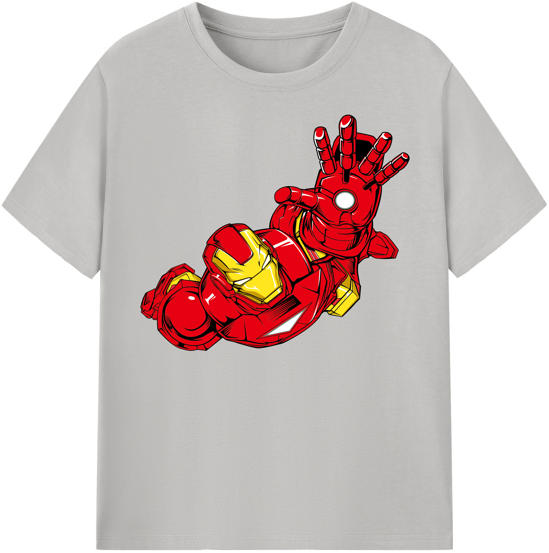 （画像用） アベンジャーズ The Avengers レディースカジュアルプリントTシャツ（綿100％）