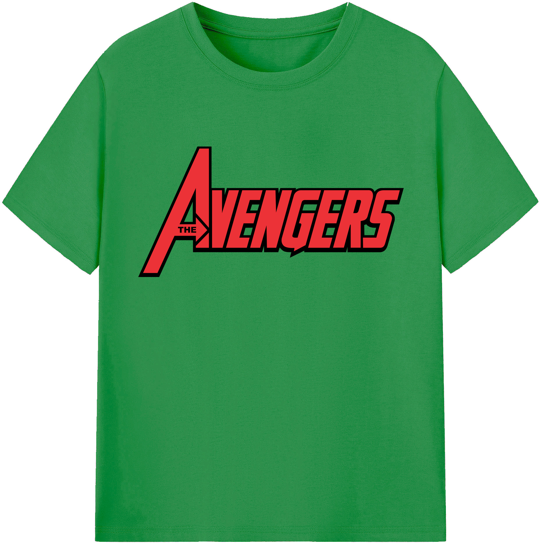 （画像用） アベンジャーズ The Avengers レディースカジュアルプリントTシャツ（綿100％）