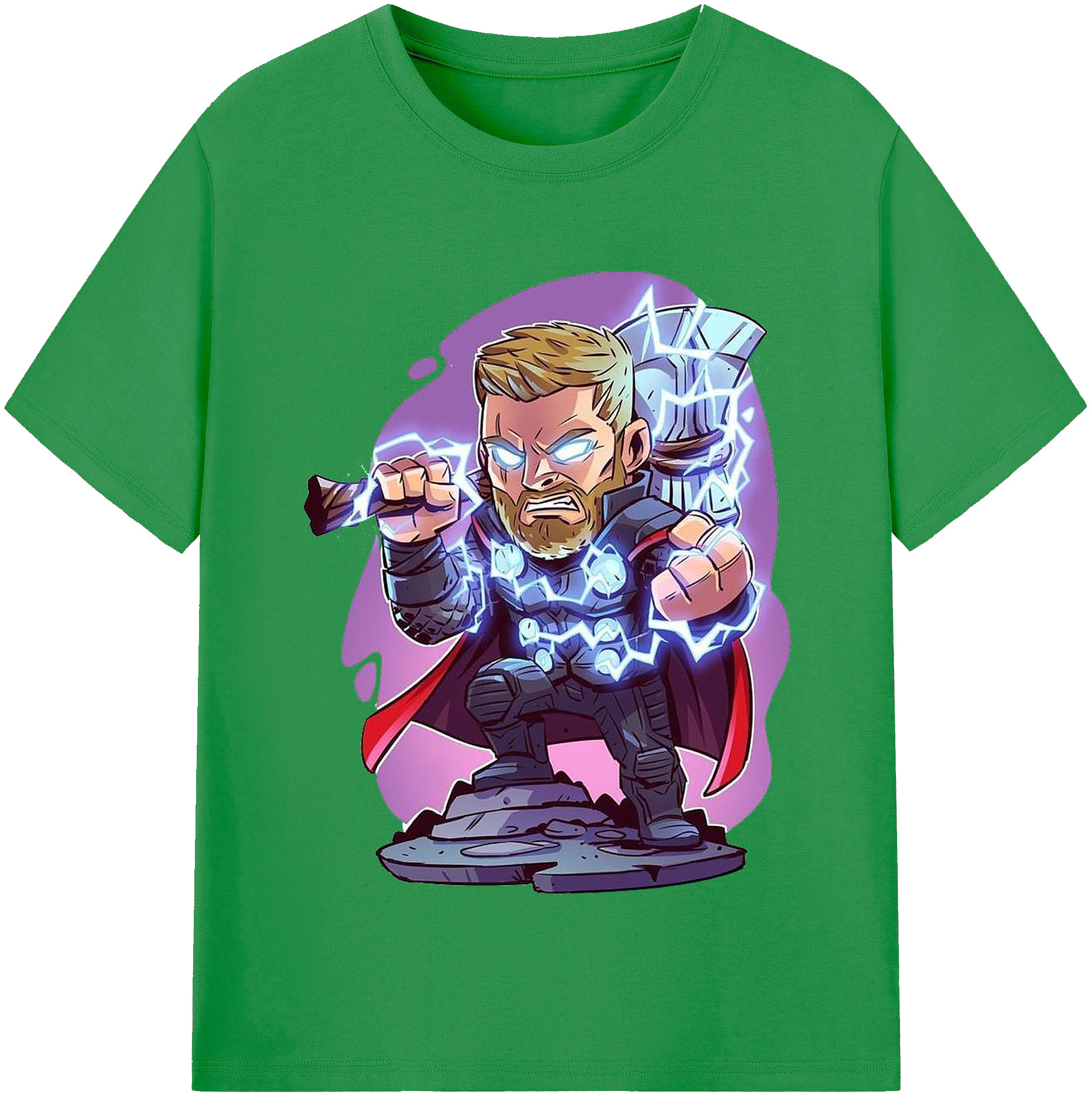 （画像用） アベンジャーズ The Avengers レディースカジュアルプリントTシャツ（綿100％）