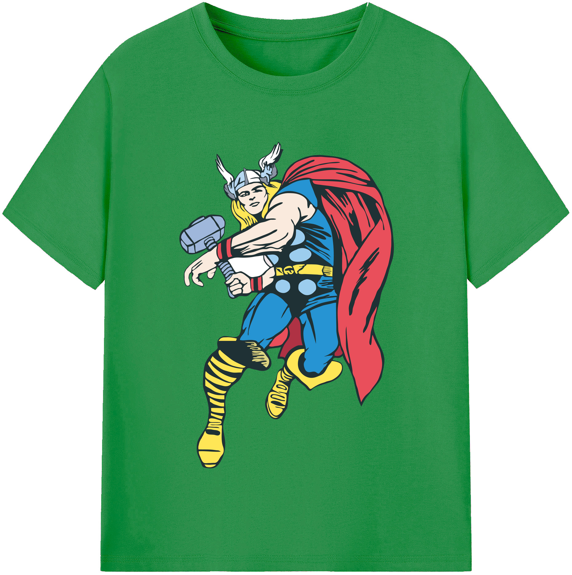 （画像用） アベンジャーズ The Avengers レディースカジュアルプリントTシャツ（綿100％）