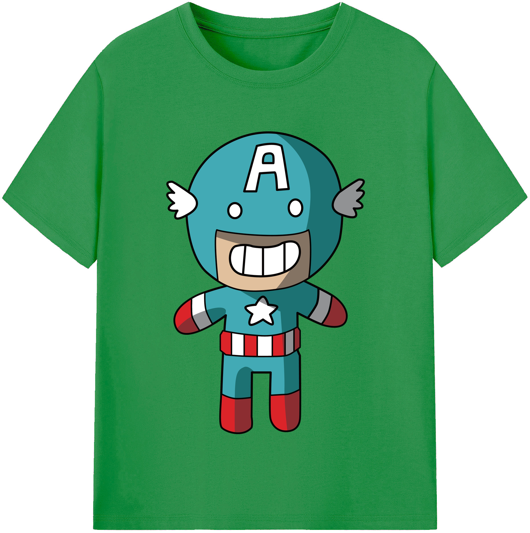 （画像用） アベンジャーズ The Avengers レディースカジュアルプリントTシャツ（綿100％）