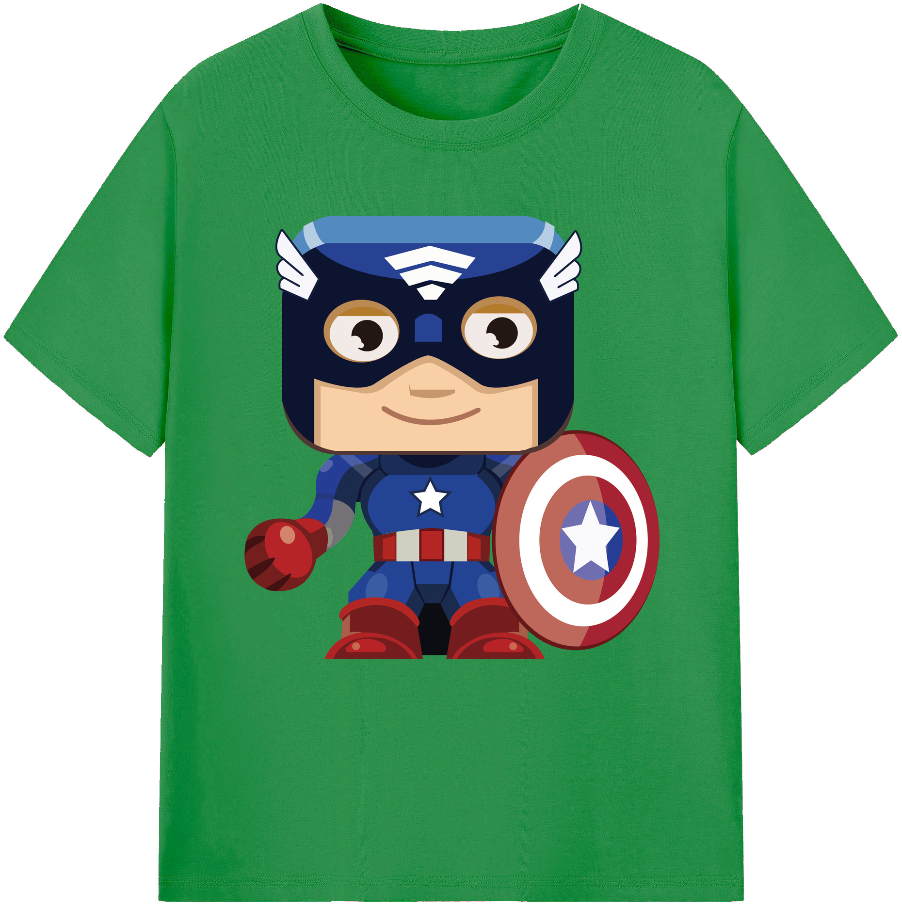 （画像用） アベンジャーズ The Avengers レディースカジュアルプリントTシャツ（綿100％）