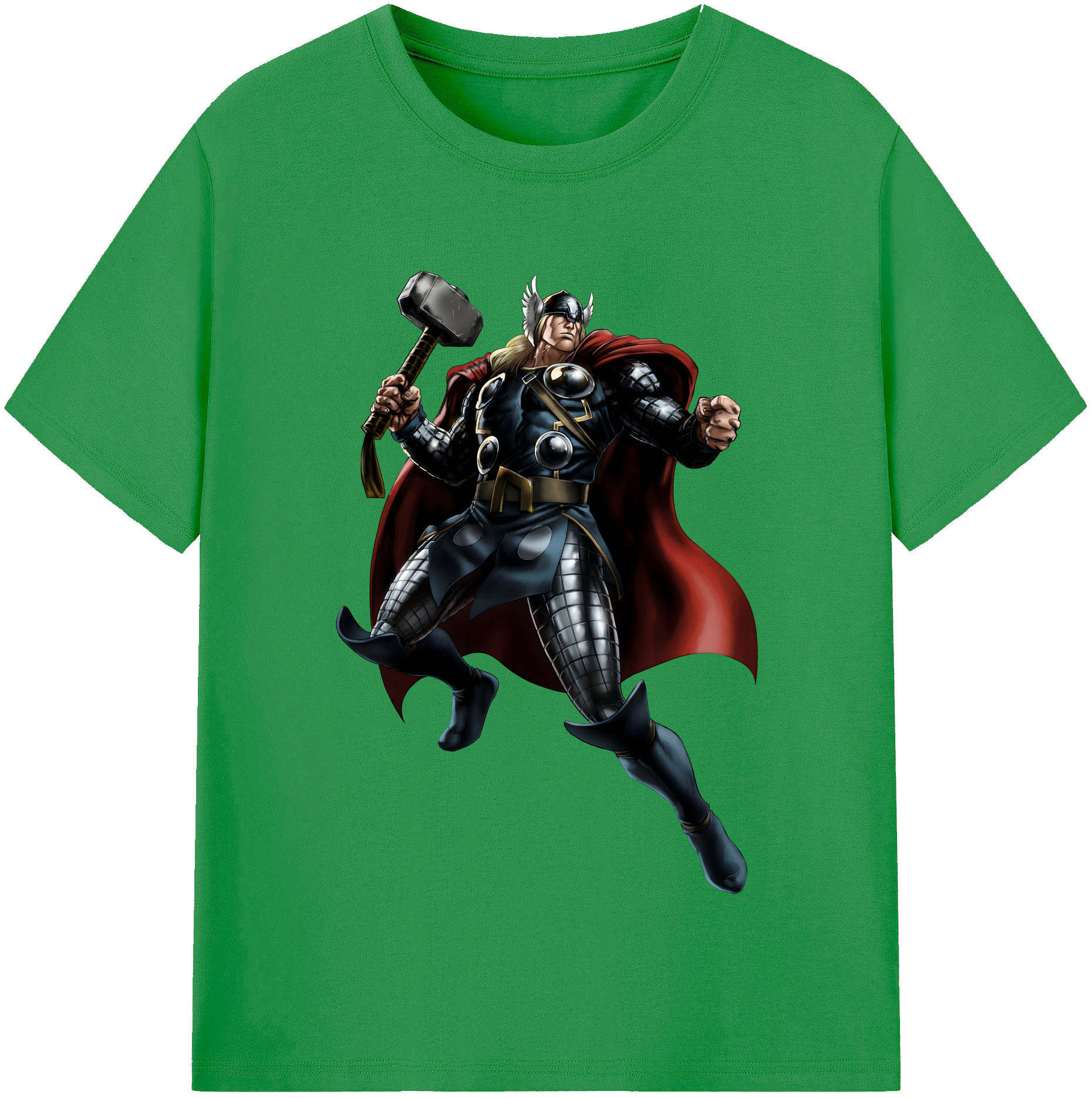 （画像用） アベンジャーズ The Avengers レディースカジュアルプリントTシャツ（綿100％）