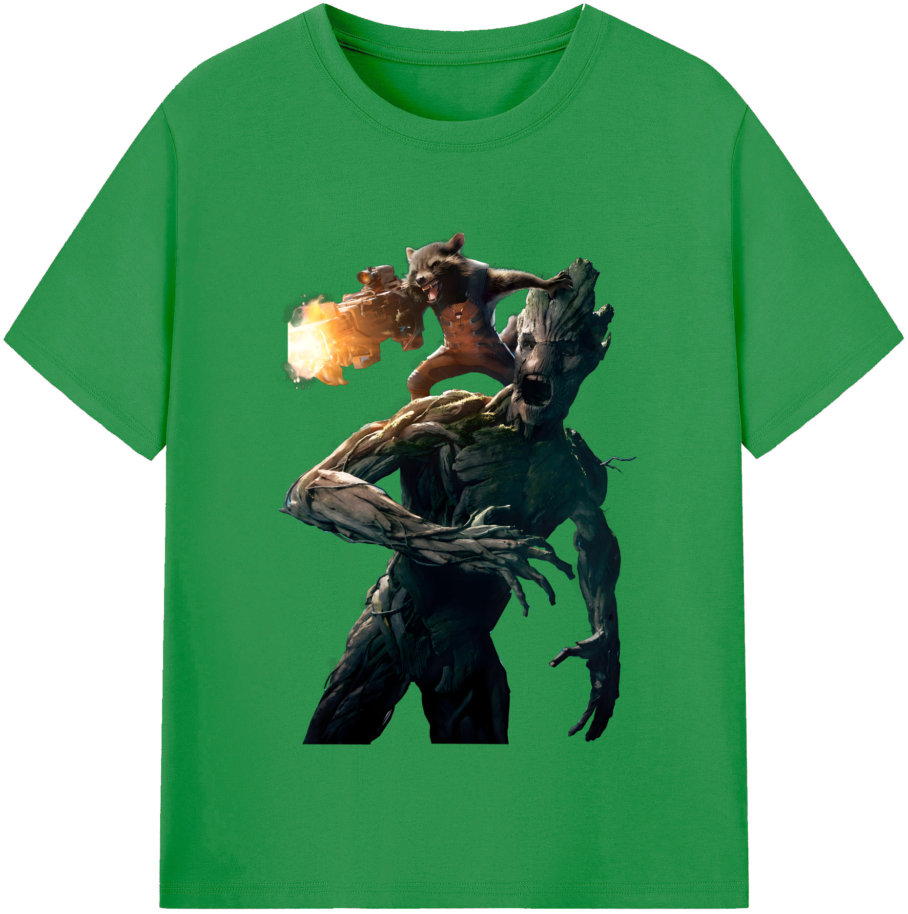 （画像用） アベンジャーズ The Avengers レディースカジュアルプリントTシャツ（綿100％）
