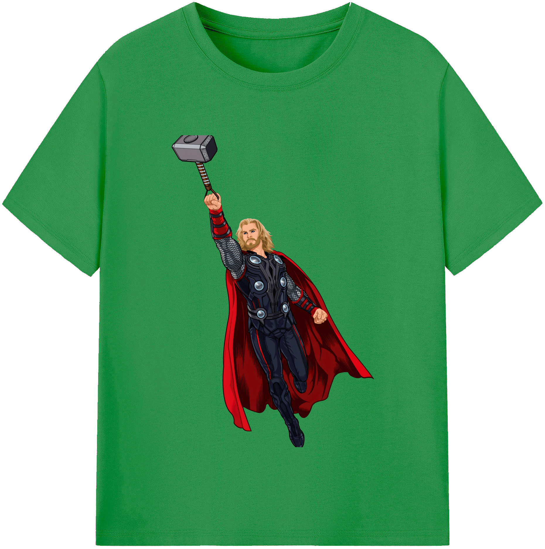 （画像用） アベンジャーズ The Avengers レディースカジュアルプリントTシャツ（綿100％）