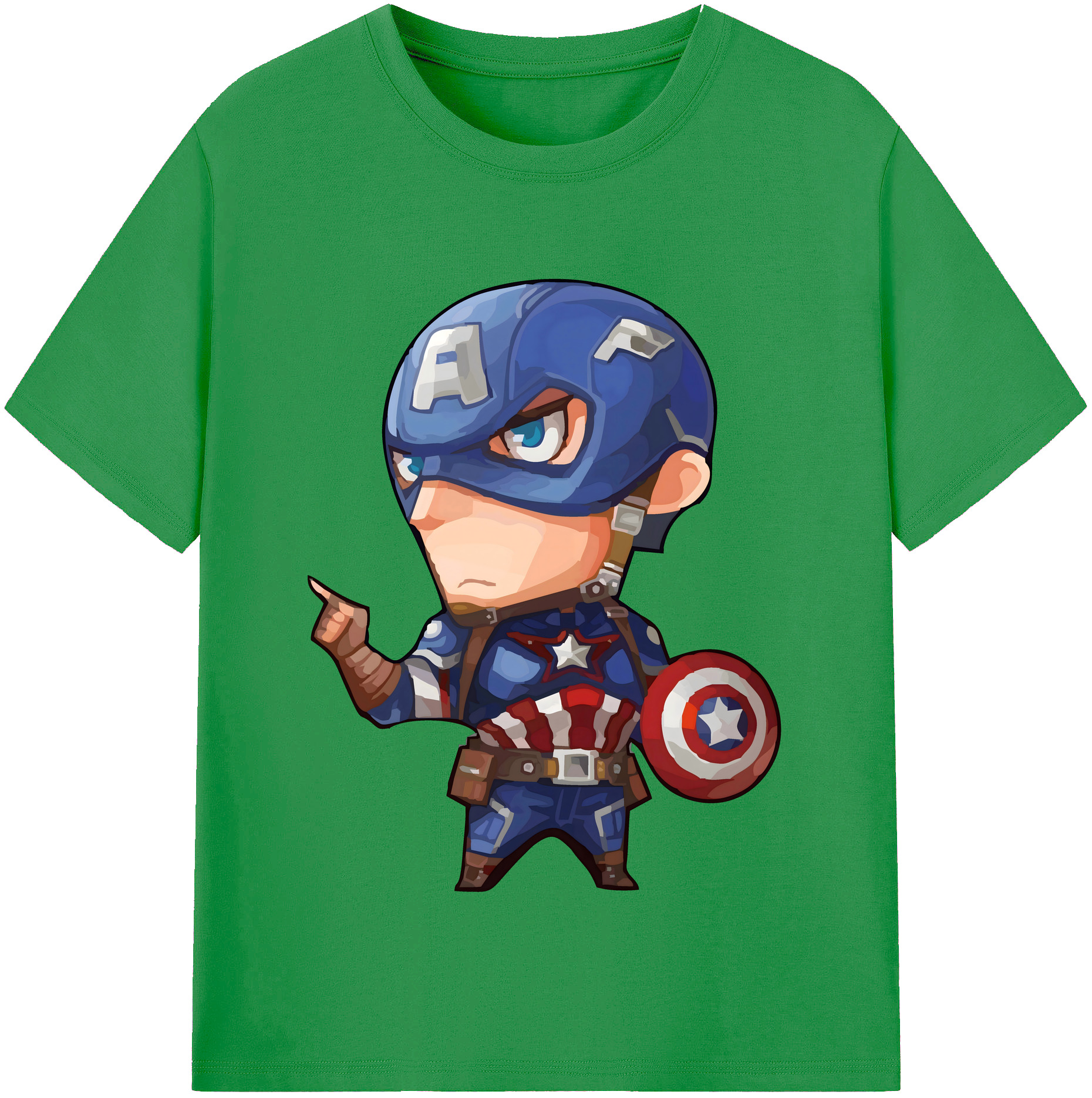 （画像用） アベンジャーズ The Avengers レディースカジュアルプリントTシャツ（綿100％）