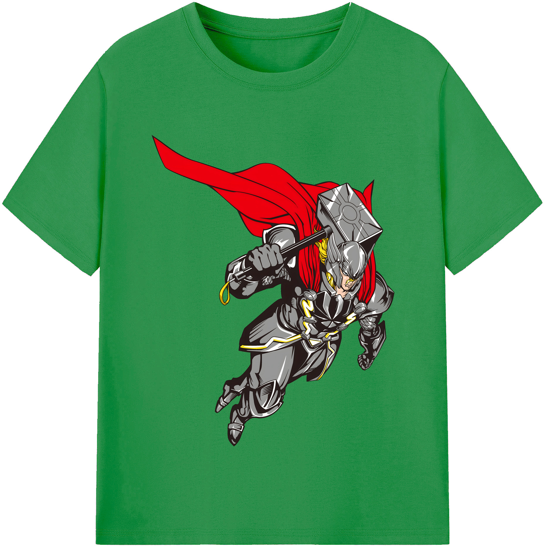 （画像用） アベンジャーズ The Avengers レディースカジュアルプリントTシャツ（綿100％）
