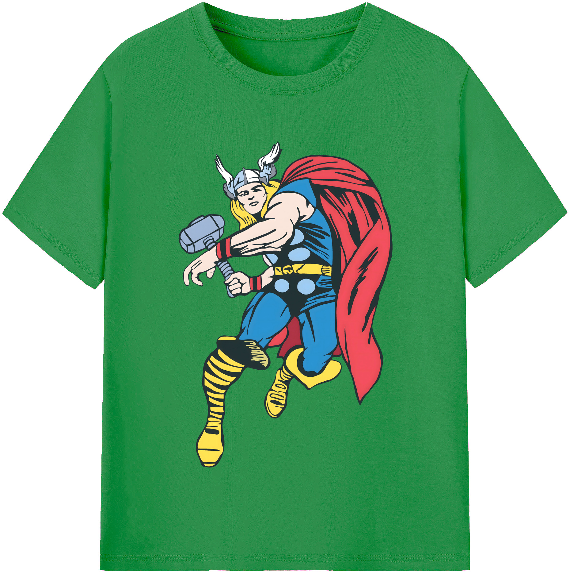 （画像用） アベンジャーズ The Avengers レディースカジュアルプリントTシャツ（綿100％）