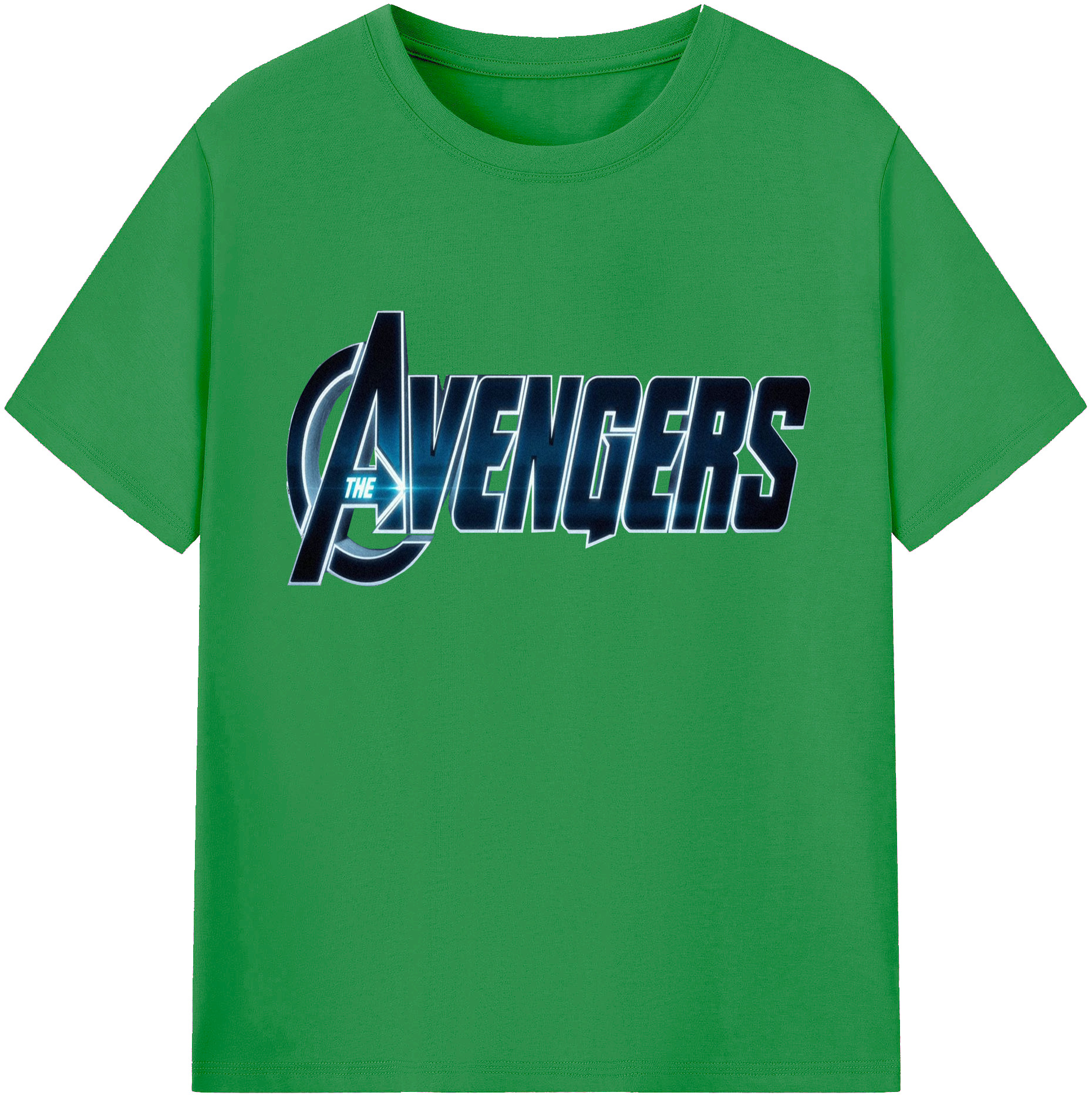 （画像用） アベンジャーズ The Avengers レディースカジュアルプリントTシャツ（綿100％）