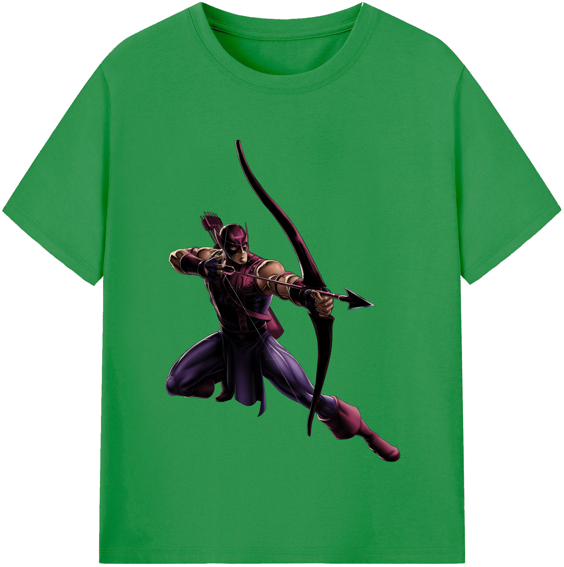 （画像用） アベンジャーズ The Avengers レディースカジュアルプリントTシャツ（綿100％）