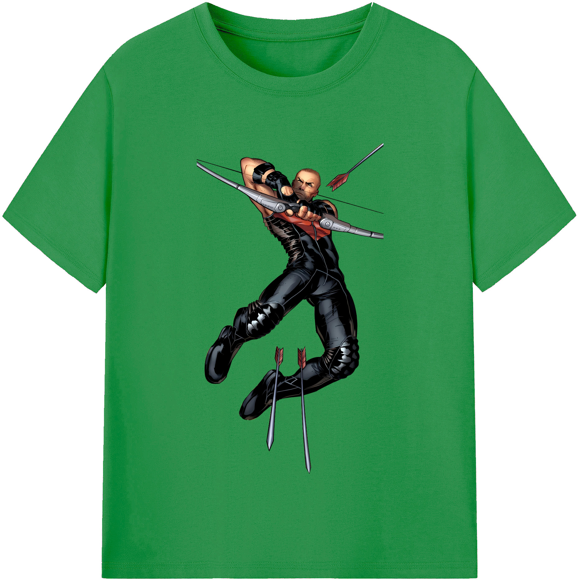 （画像用） アベンジャーズ The Avengers レディースカジュアルプリントTシャツ（綿100％）