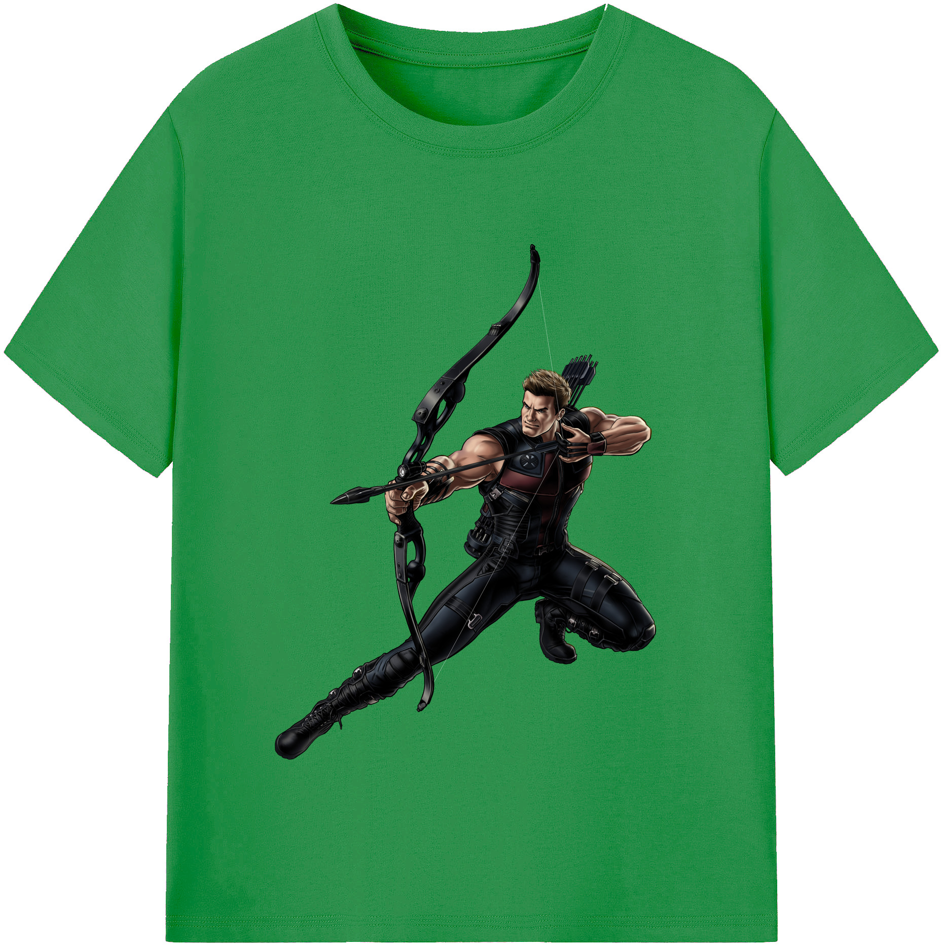 （画像用） アベンジャーズ The Avengers レディースカジュアルプリントTシャツ（綿100％）