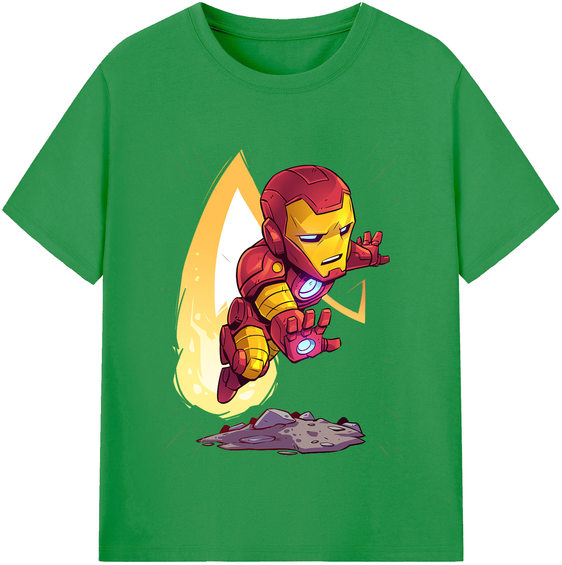 （画像用） アベンジャーズ The Avengers レディースカジュアルプリントTシャツ（綿100％）
