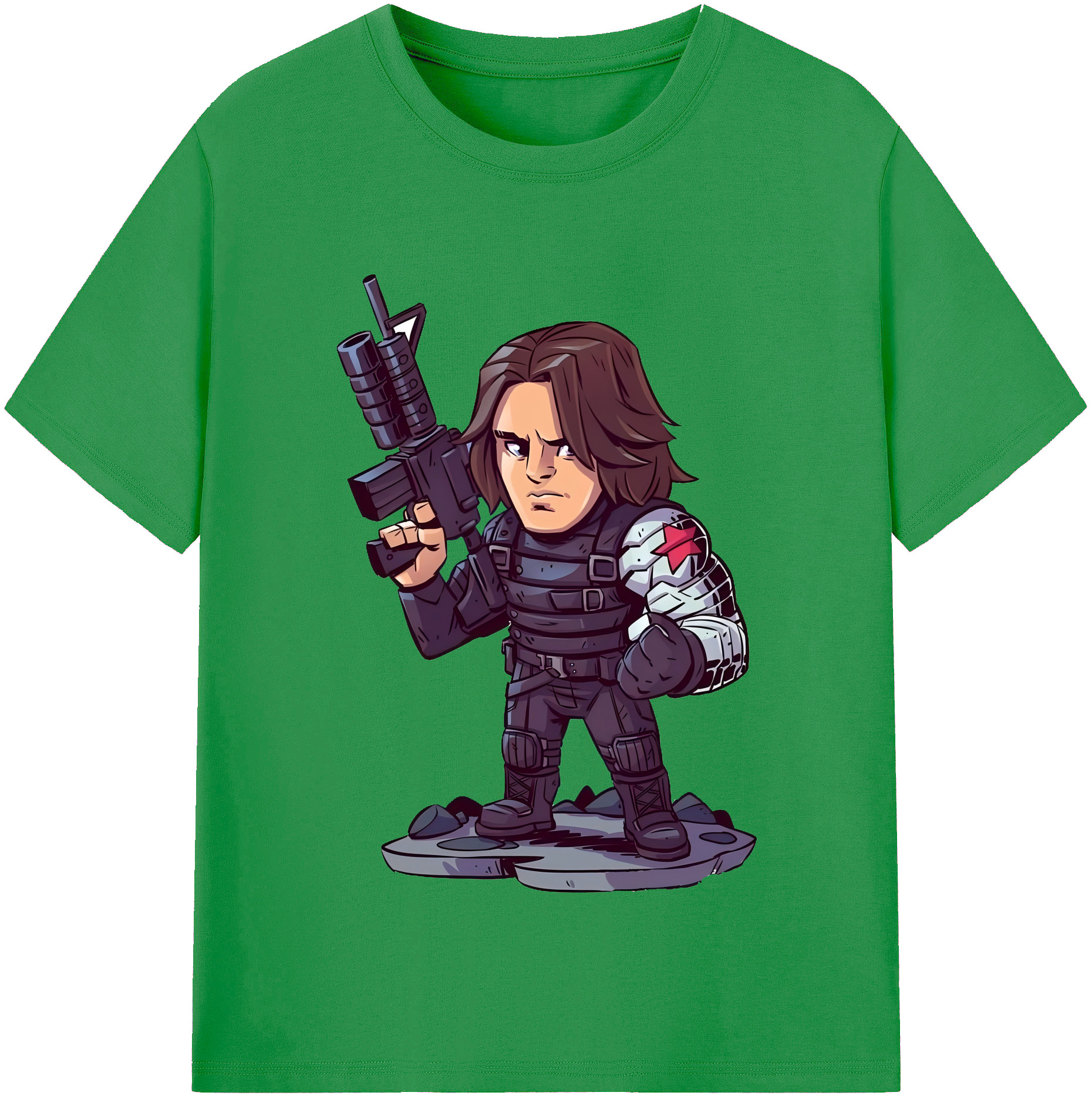 （画像用） アベンジャーズ The Avengers レディースカジュアルプリントTシャツ（綿100％）