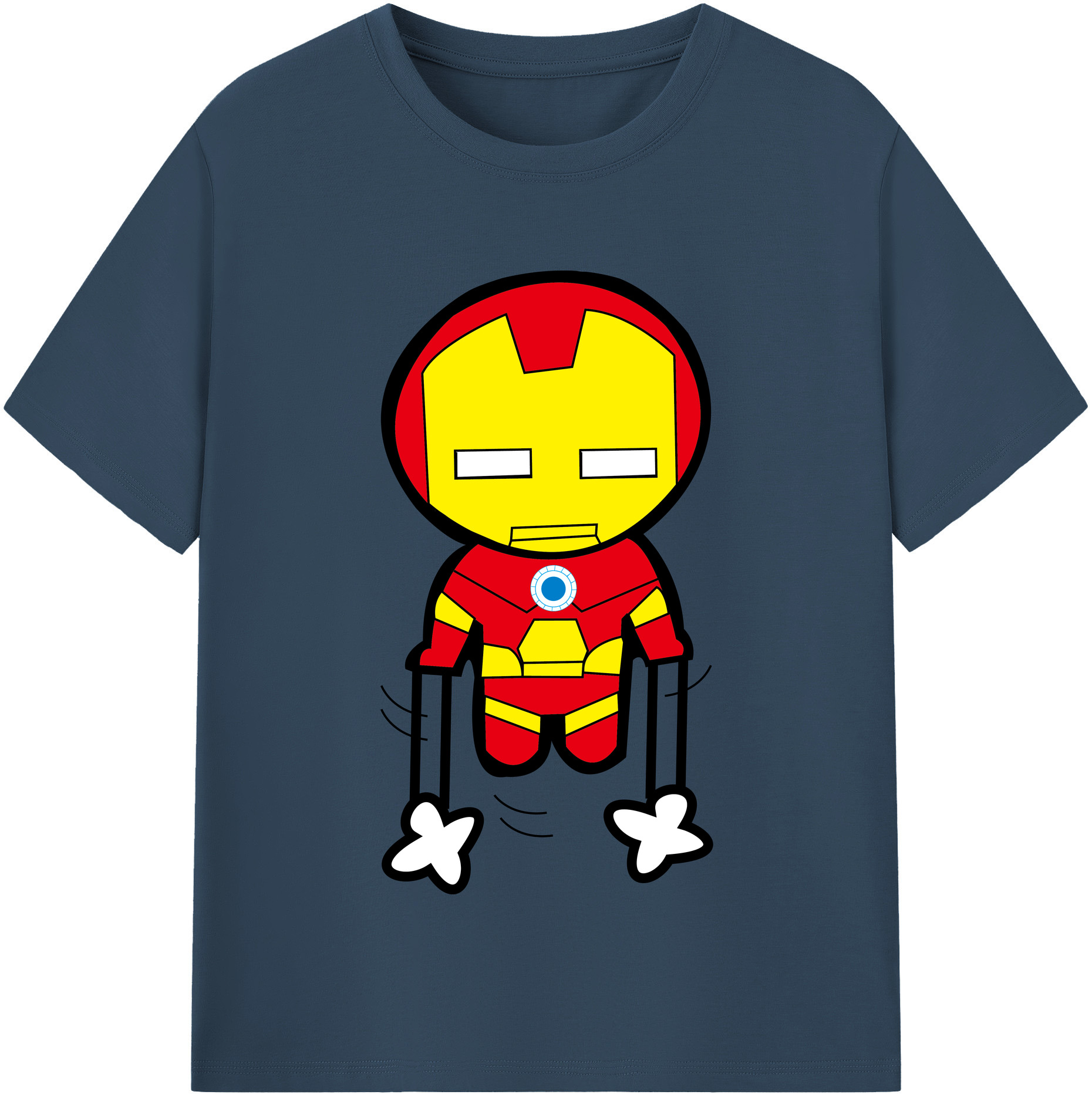 （画像用） アベンジャーズ The Avengers レディースカジュアルプリントTシャツ（綿100％）