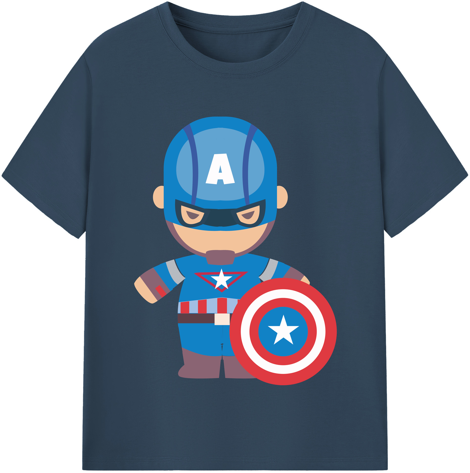 （画像用） アベンジャーズ The Avengers レディースカジュアルプリントTシャツ（綿100％）
