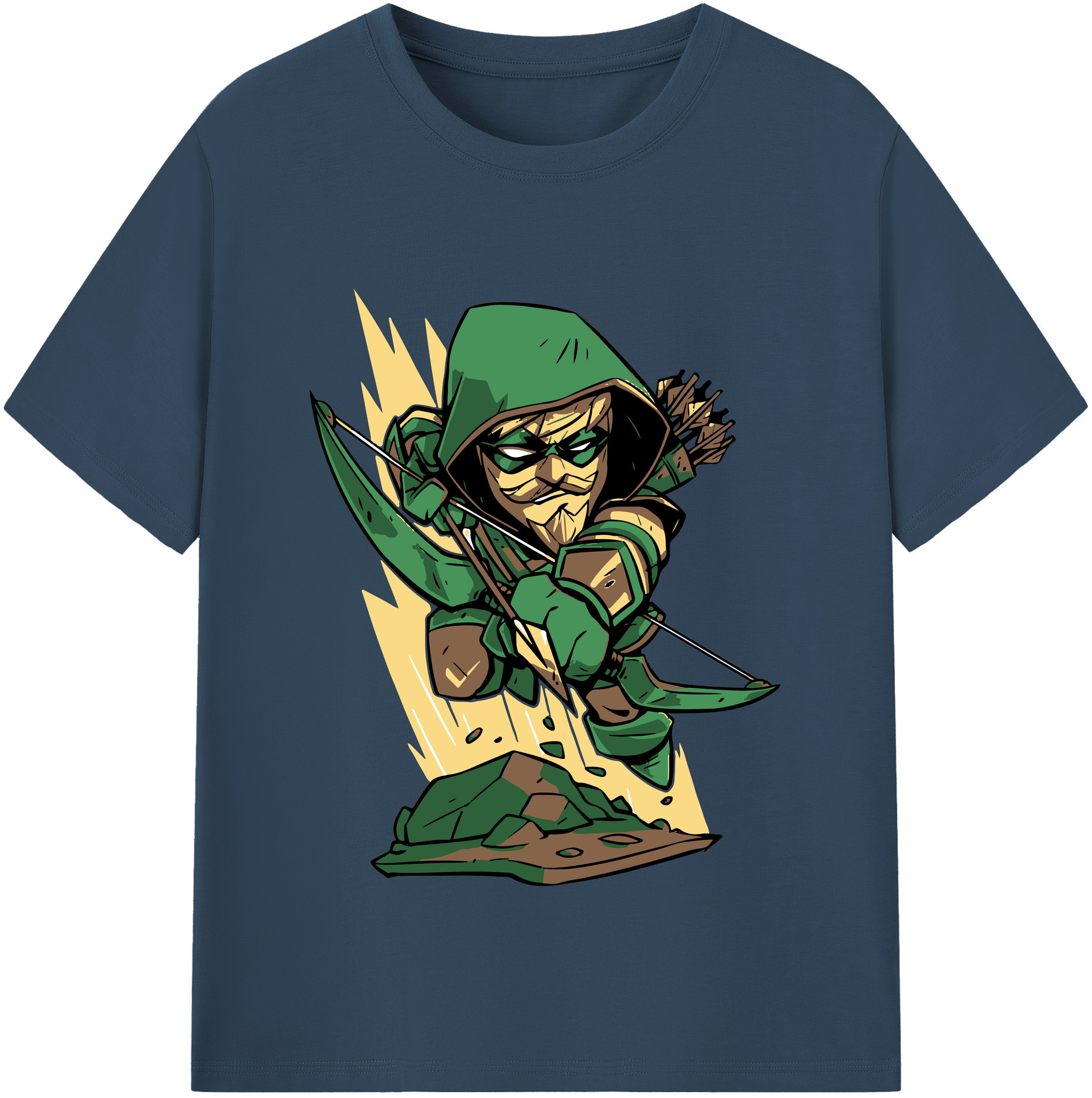 （画像用） アベンジャーズ The Avengers レディースカジュアルプリントTシャツ（綿100％）