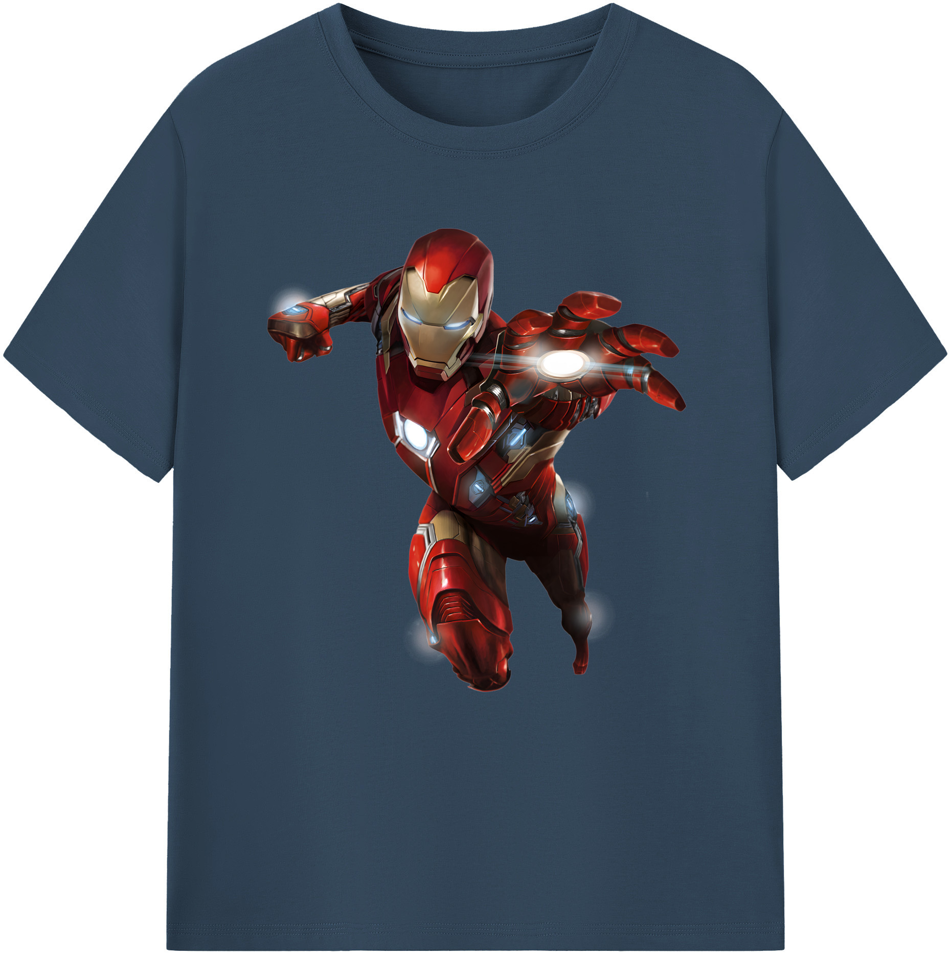 （画像用） アベンジャーズ The Avengers レディースカジュアルプリントTシャツ（綿100％）