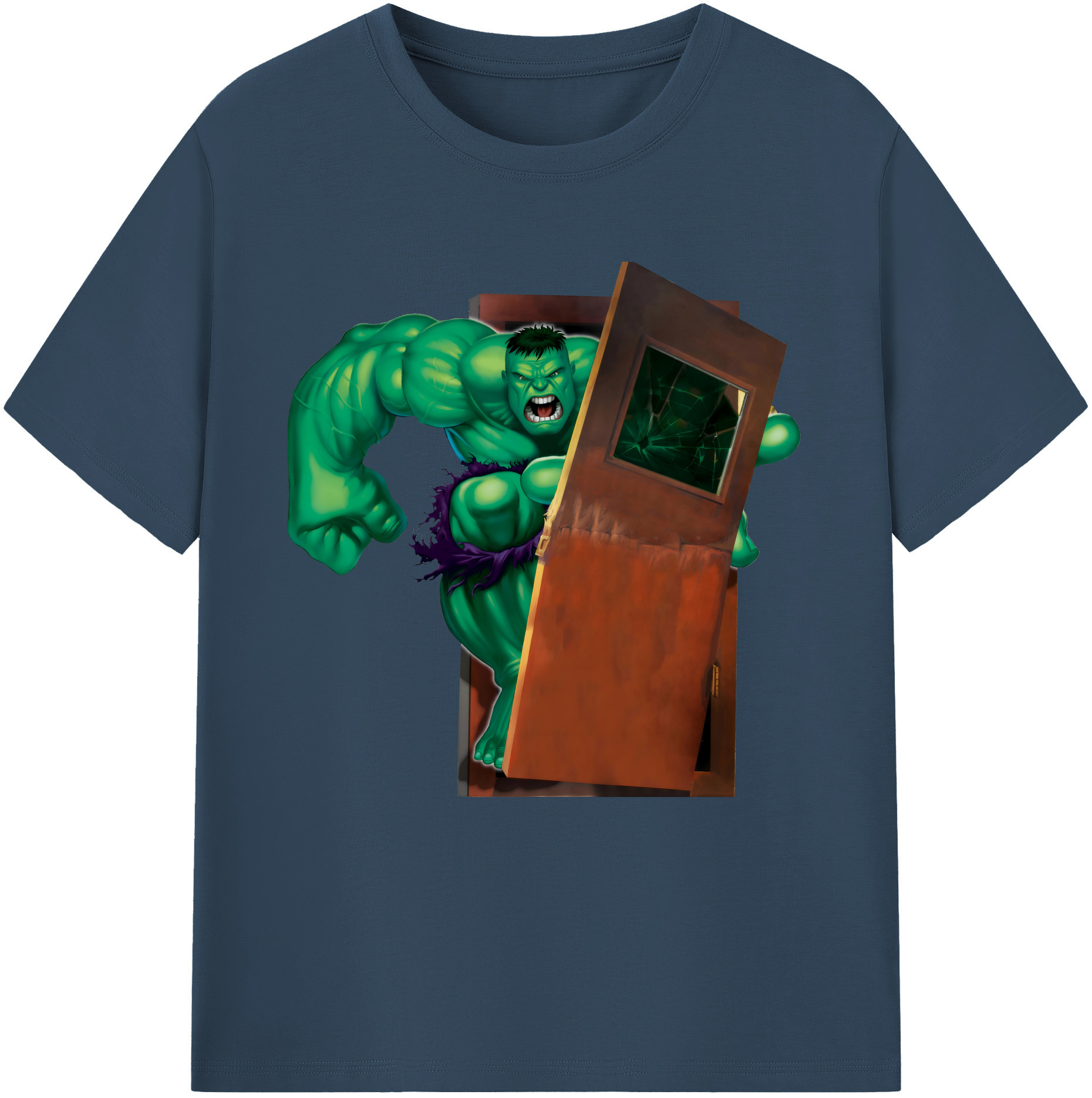 （画像用） アベンジャーズ The Avengers レディースカジュアルプリントTシャツ（綿100％）
