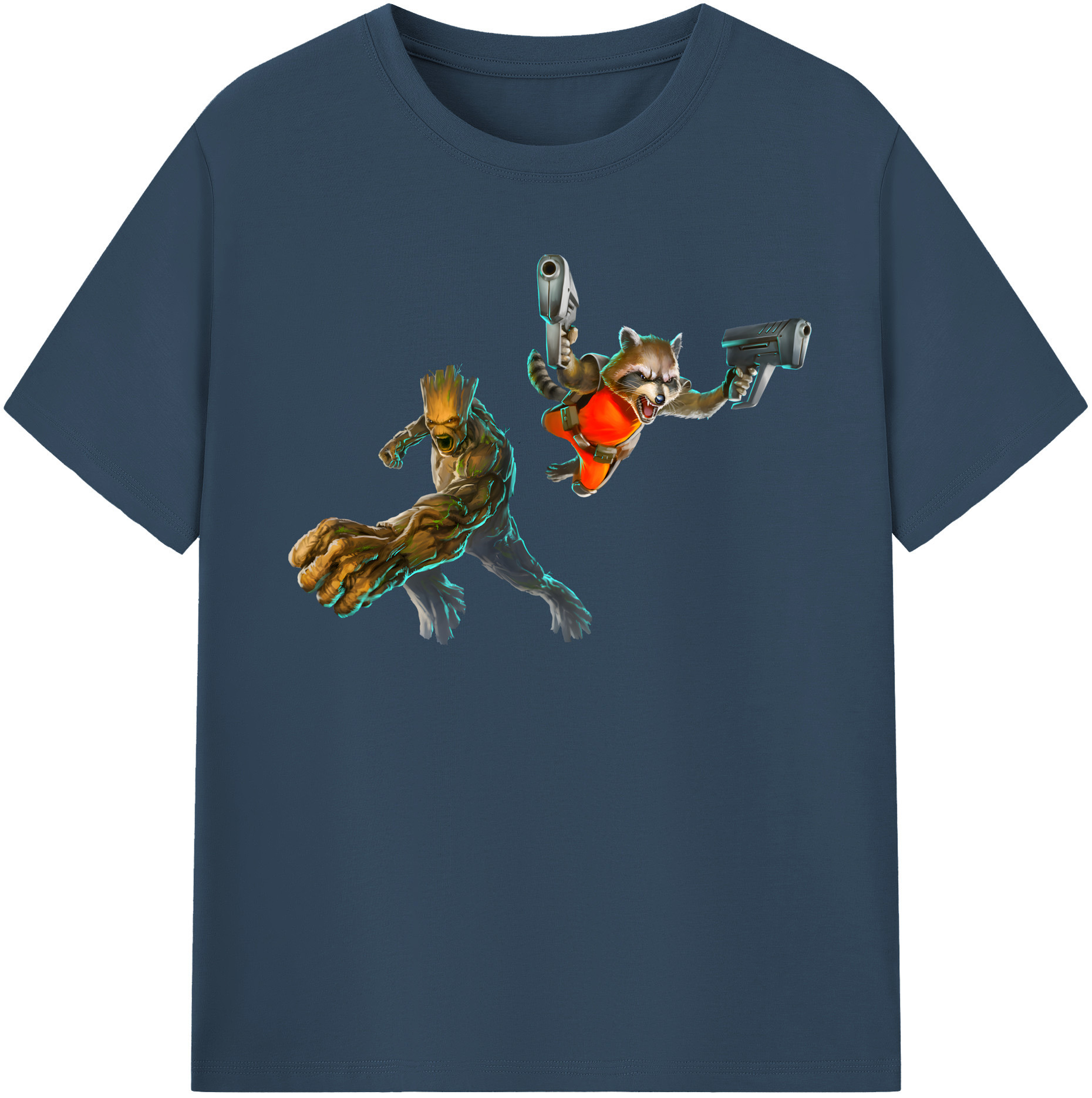 （画像用） アベンジャーズ The Avengers レディースカジュアルプリントTシャツ（綿100％）