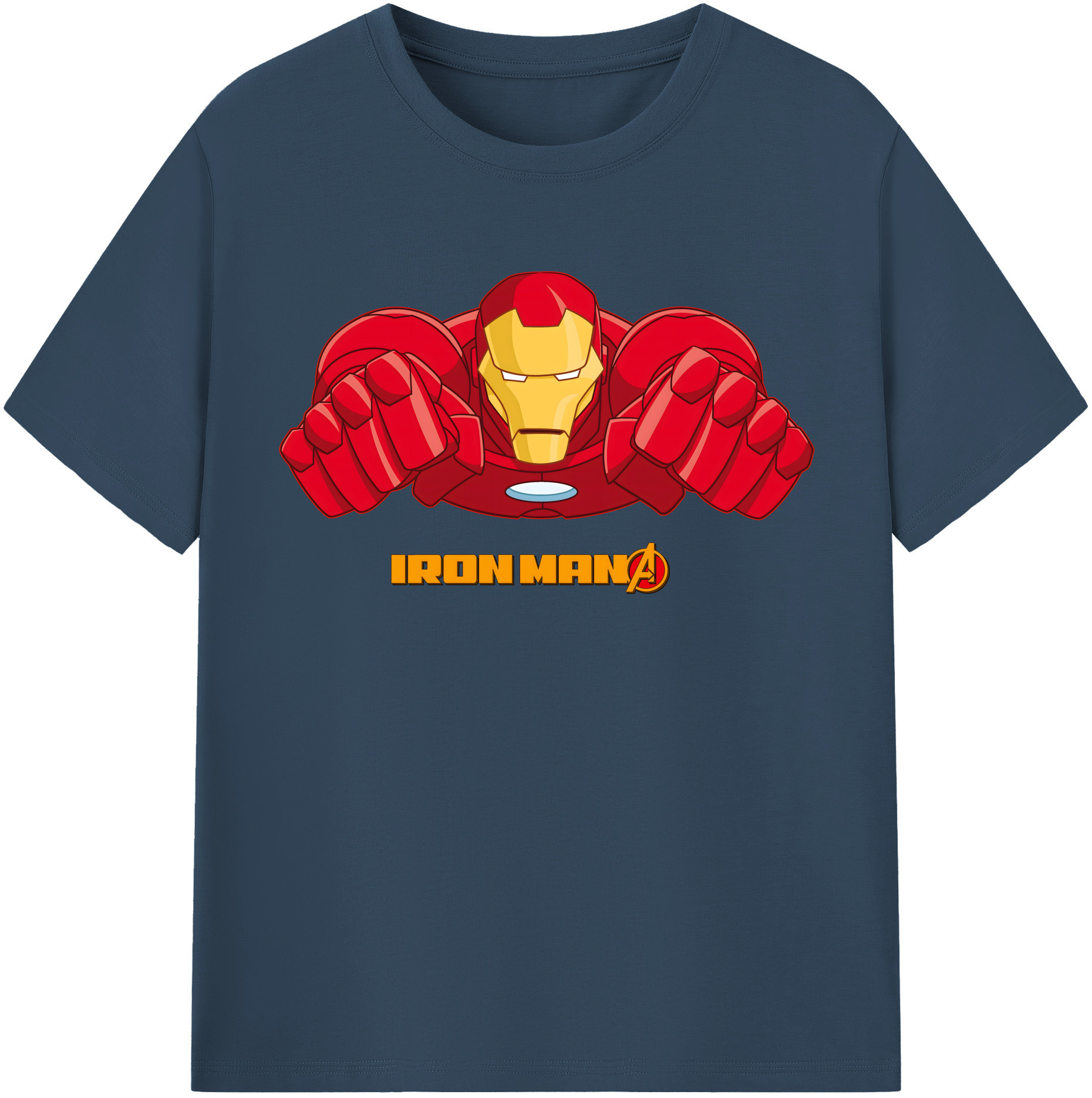 （画像用） アベンジャーズ The Avengers レディースカジュアルプリントTシャツ（綿100％）