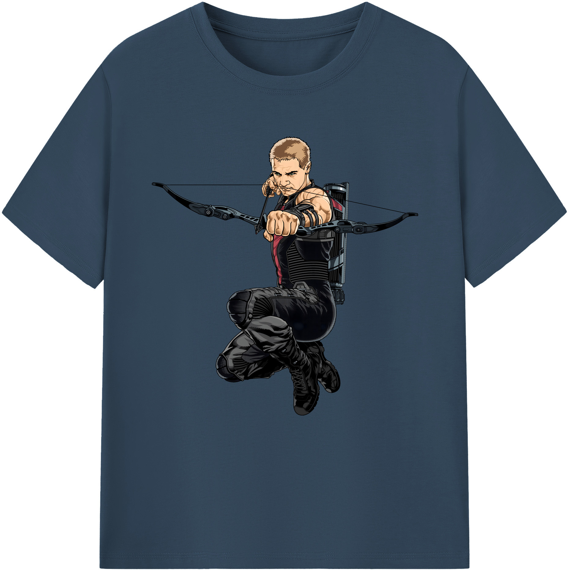 （画像用） アベンジャーズ The Avengers レディースカジュアルプリントTシャツ（綿100％）