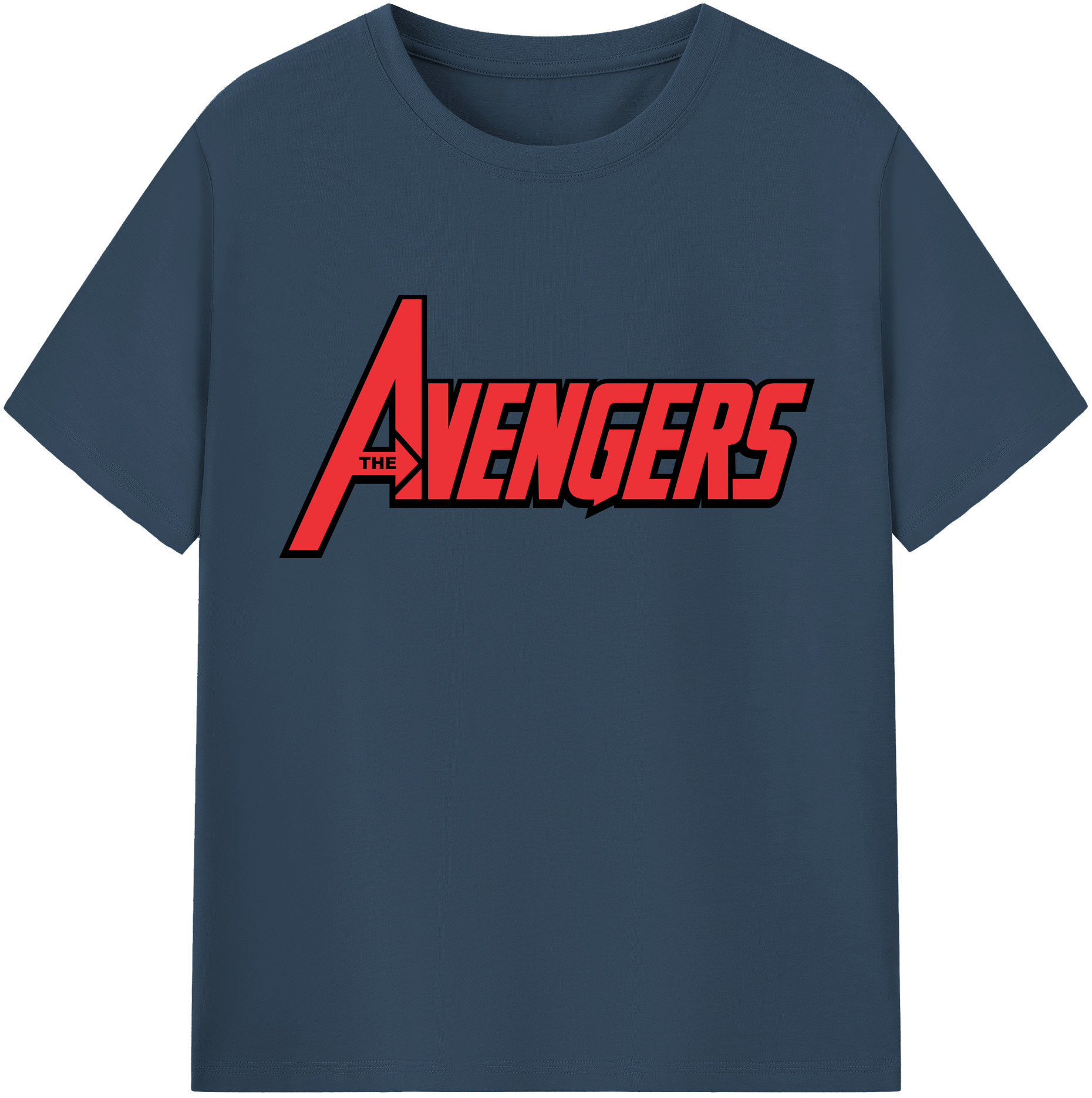 （画像用） アベンジャーズ The Avengers レディースカジュアルプリントTシャツ（綿100％）