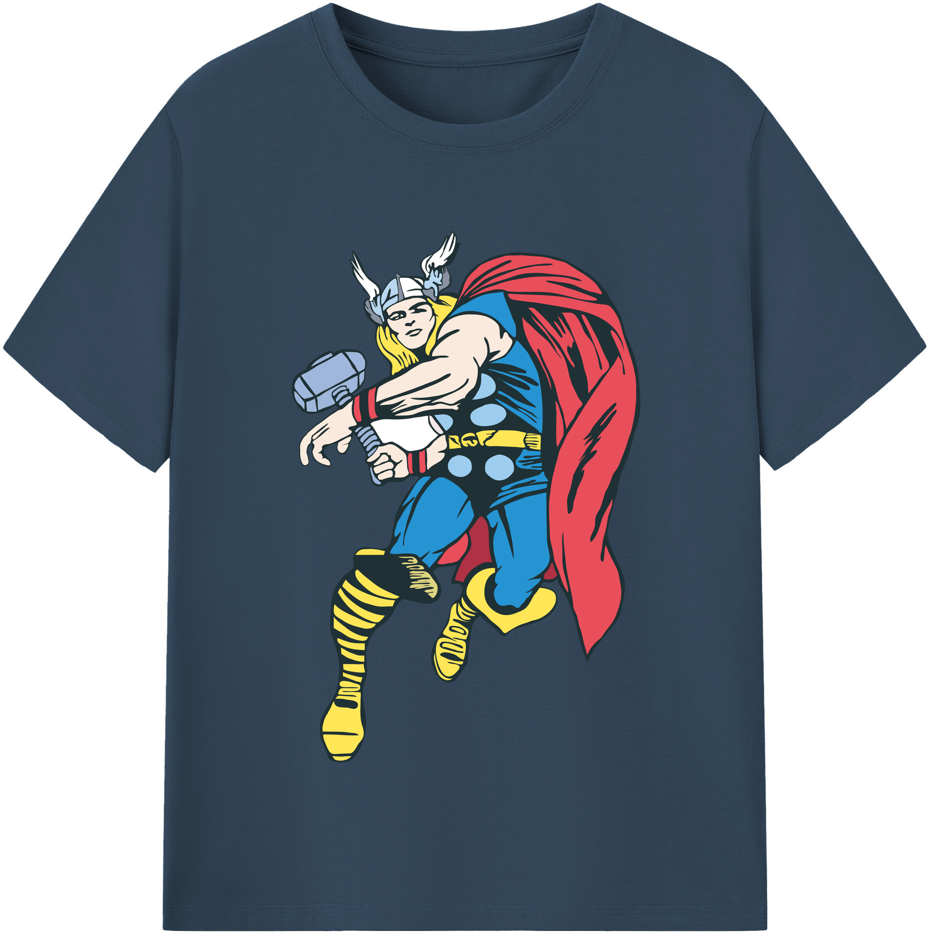 （画像用） アベンジャーズ The Avengers レディースカジュアルプリントTシャツ（綿100％）