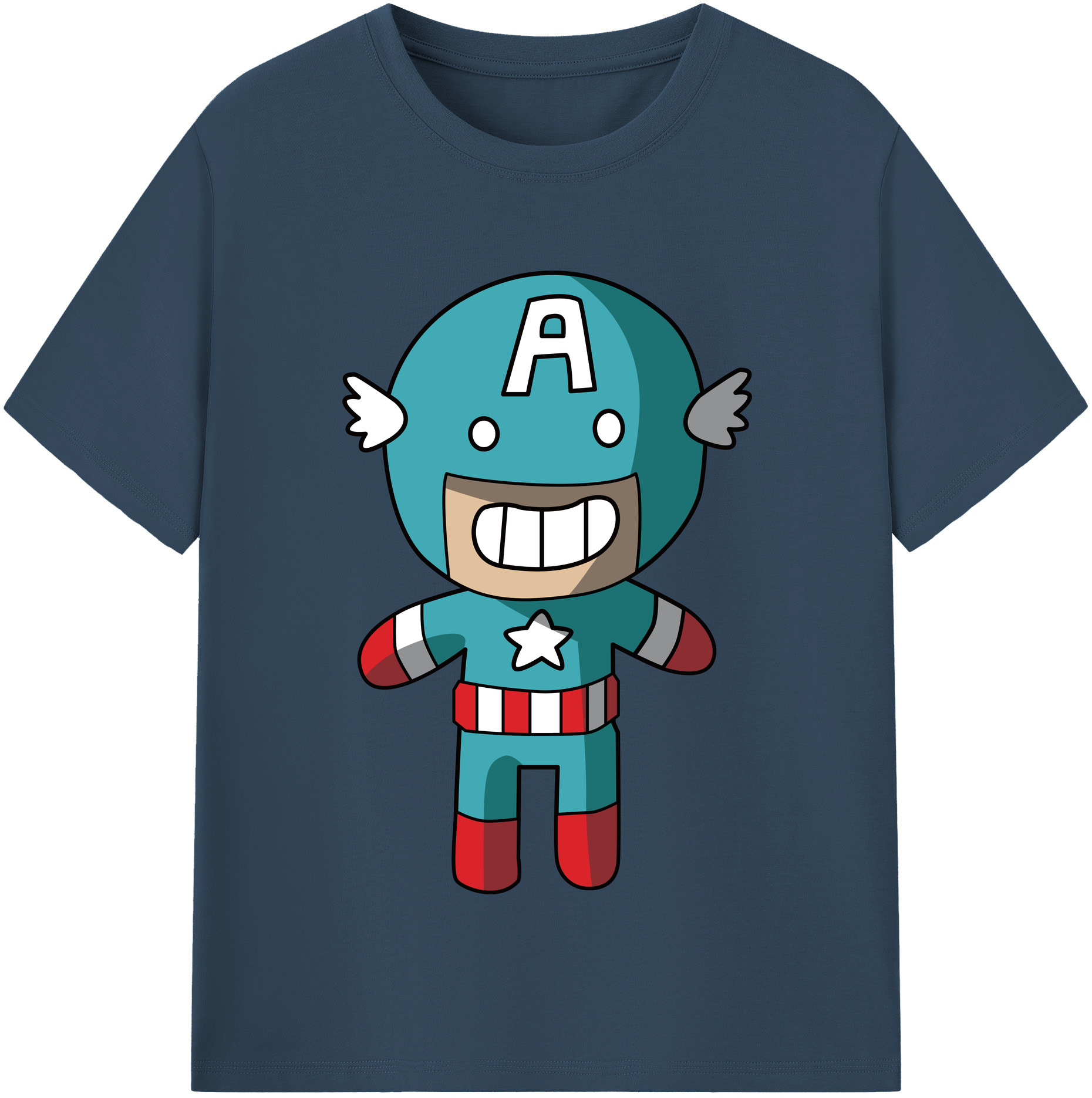 （画像用） アベンジャーズ The Avengers レディースカジュアルプリントTシャツ（綿100％）