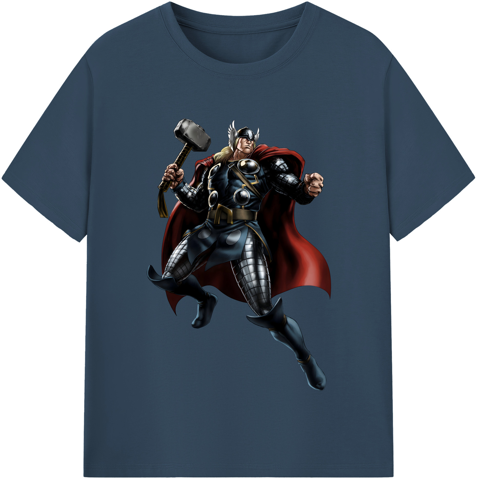 （画像用） アベンジャーズ The Avengers レディースカジュアルプリントTシャツ（綿100％）