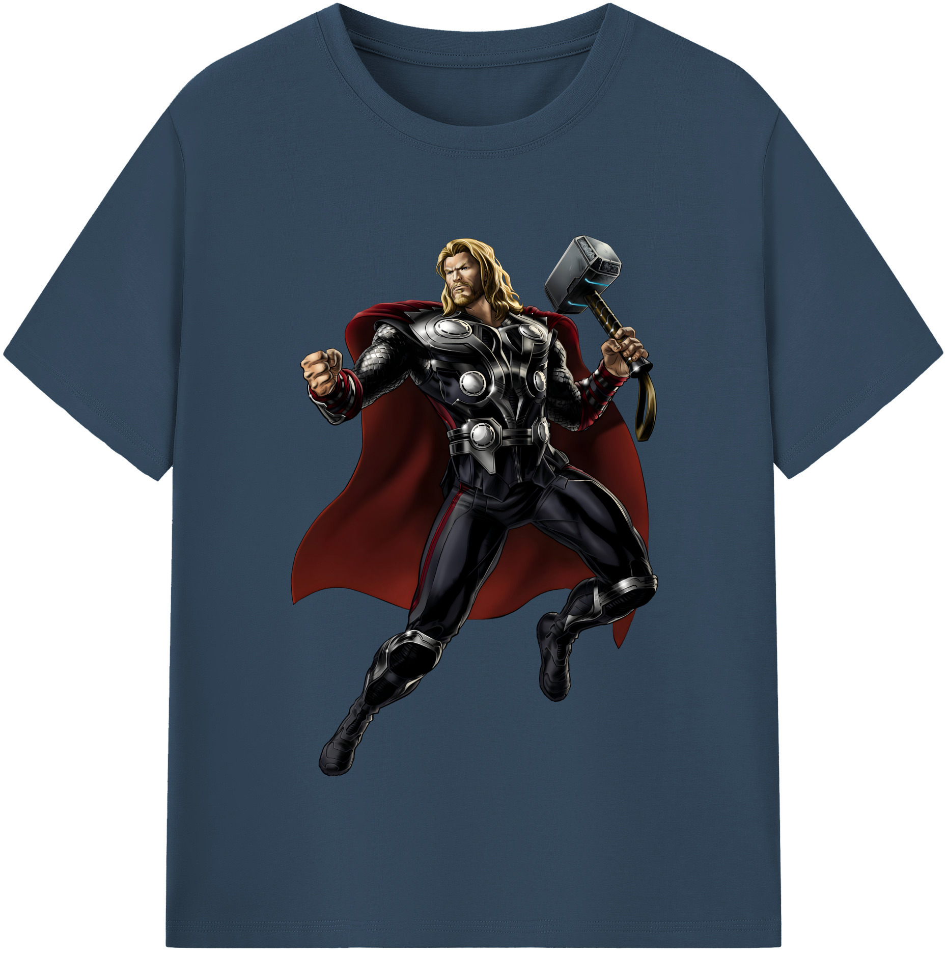 （画像用） アベンジャーズ The Avengers レディースカジュアルプリントTシャツ（綿100％）