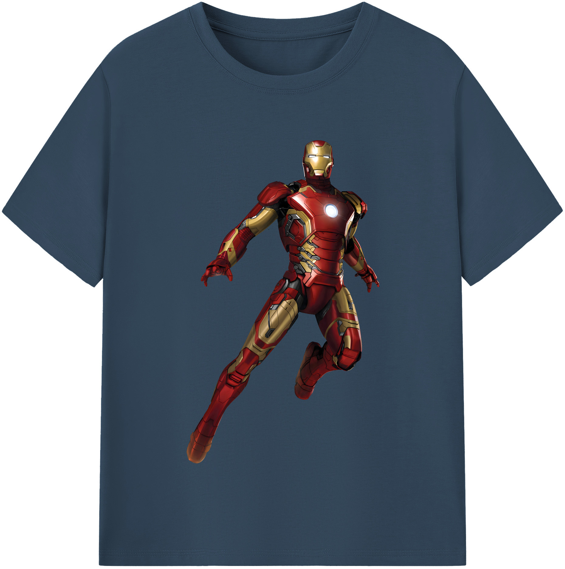 （画像用） アベンジャーズ The Avengers レディースカジュアルプリントTシャツ（綿100％）