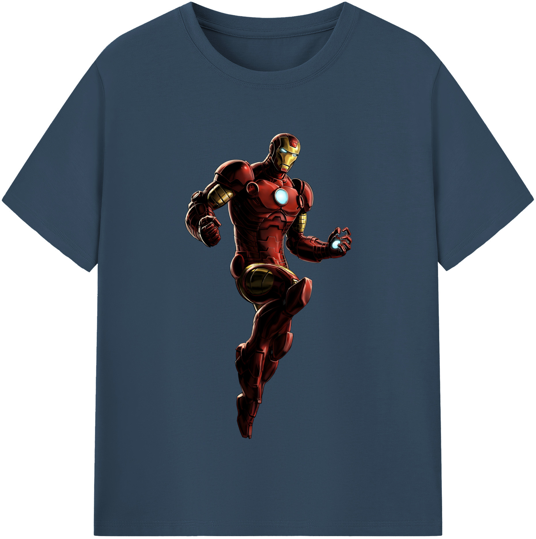 （画像用） アベンジャーズ The Avengers レディースカジュアルプリントTシャツ（綿100％）