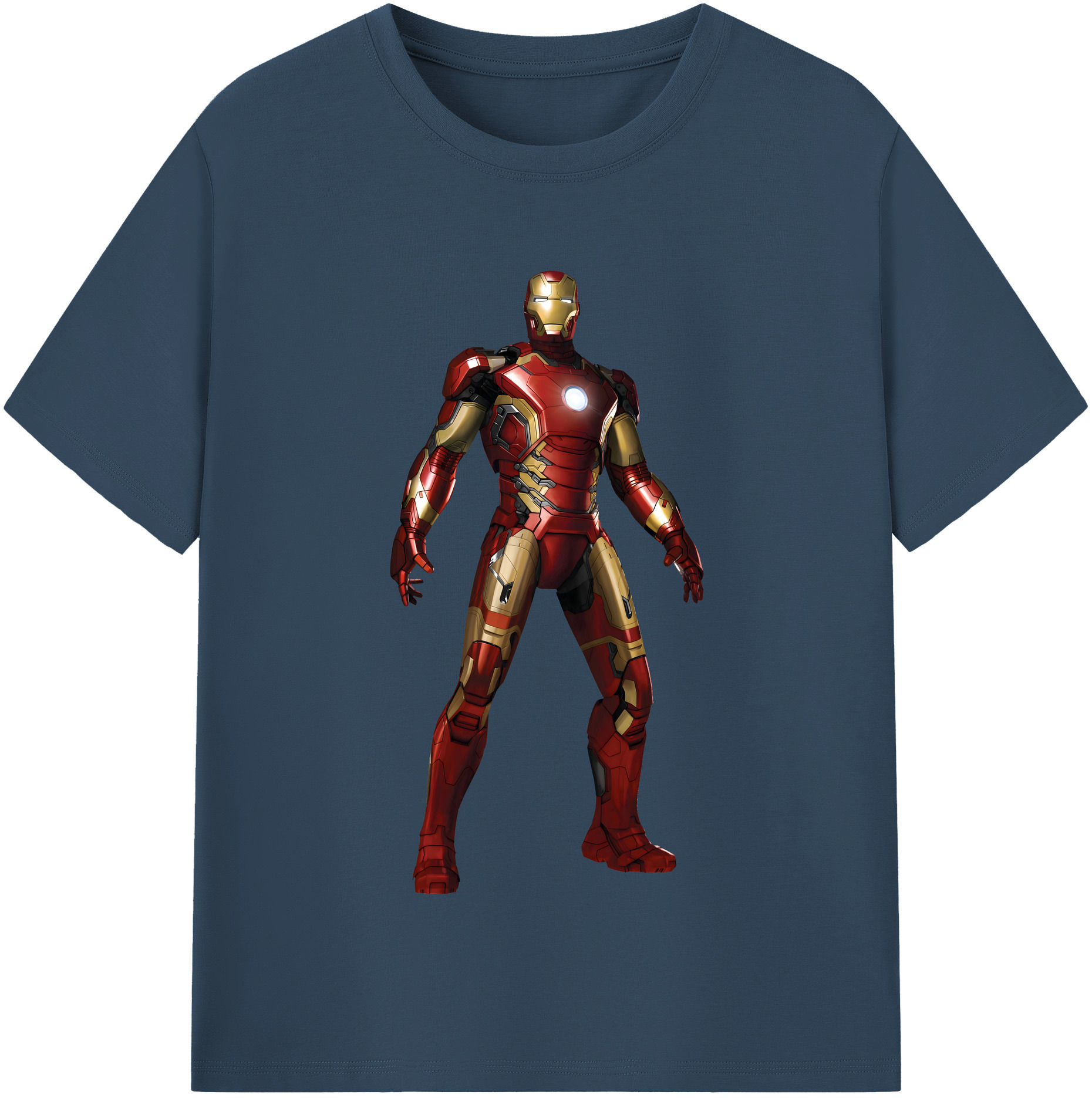 （画像用） アベンジャーズ The Avengers レディースカジュアルプリントTシャツ（綿100％）