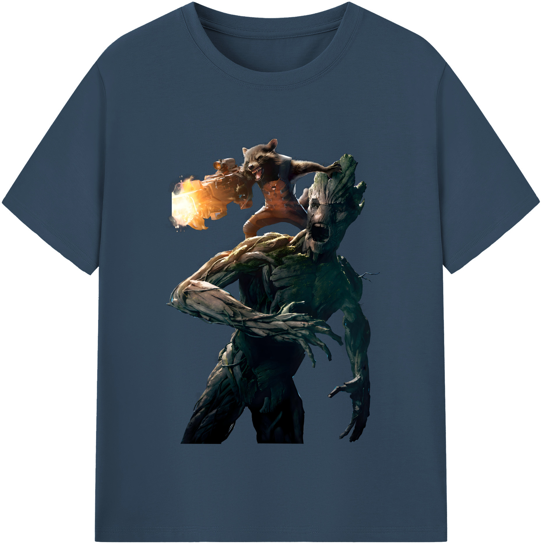 （画像用） アベンジャーズ The Avengers レディースカジュアルプリントTシャツ（綿100％）