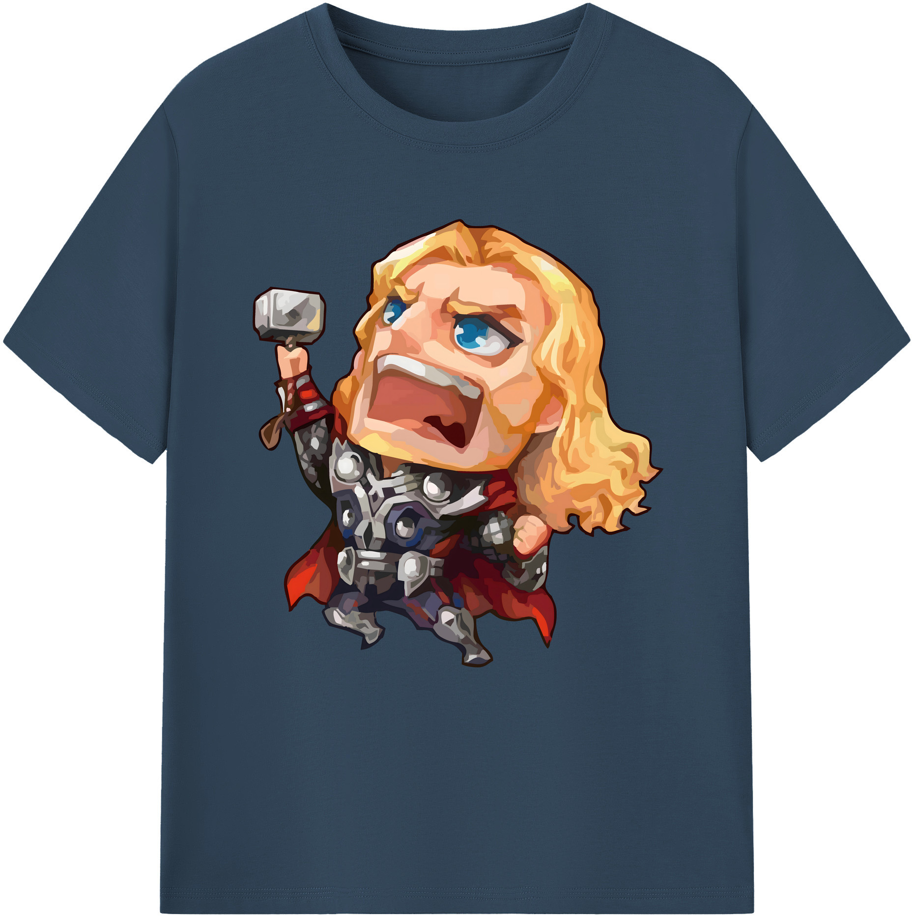 （画像用） アベンジャーズ The Avengers レディースカジュアルプリントTシャツ（綿100％）