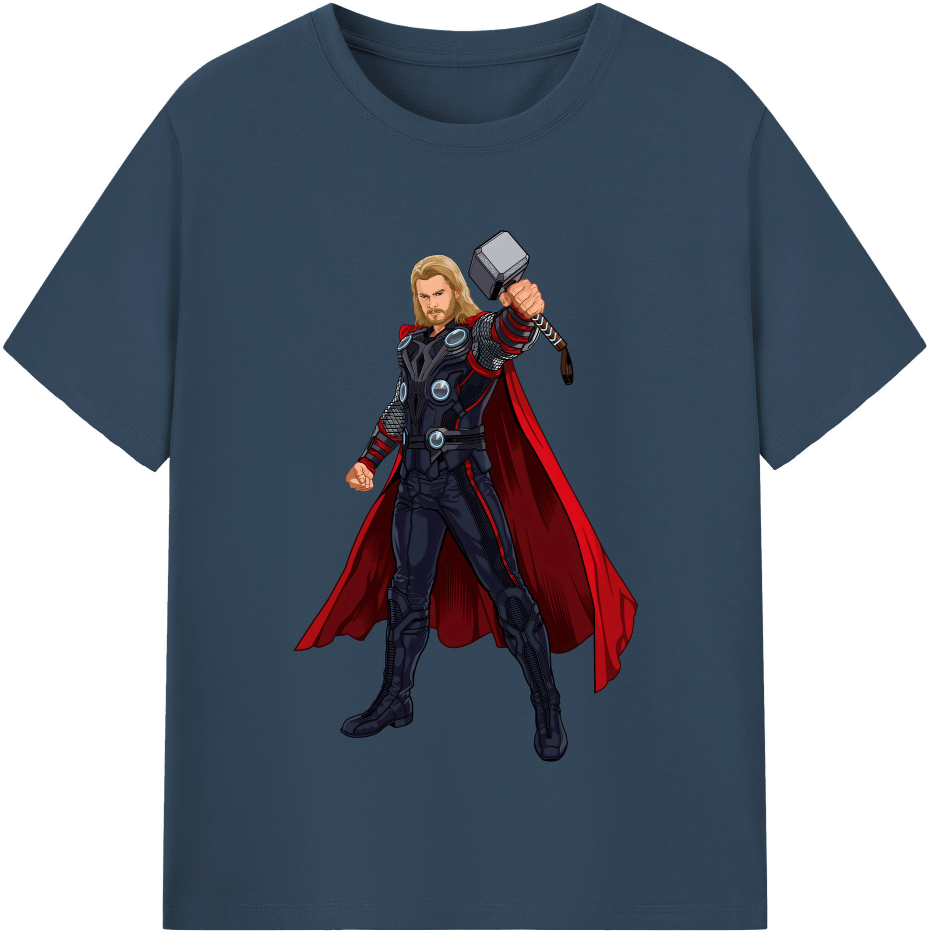 （画像用） アベンジャーズ The Avengers レディースカジュアルプリントTシャツ（綿100％）