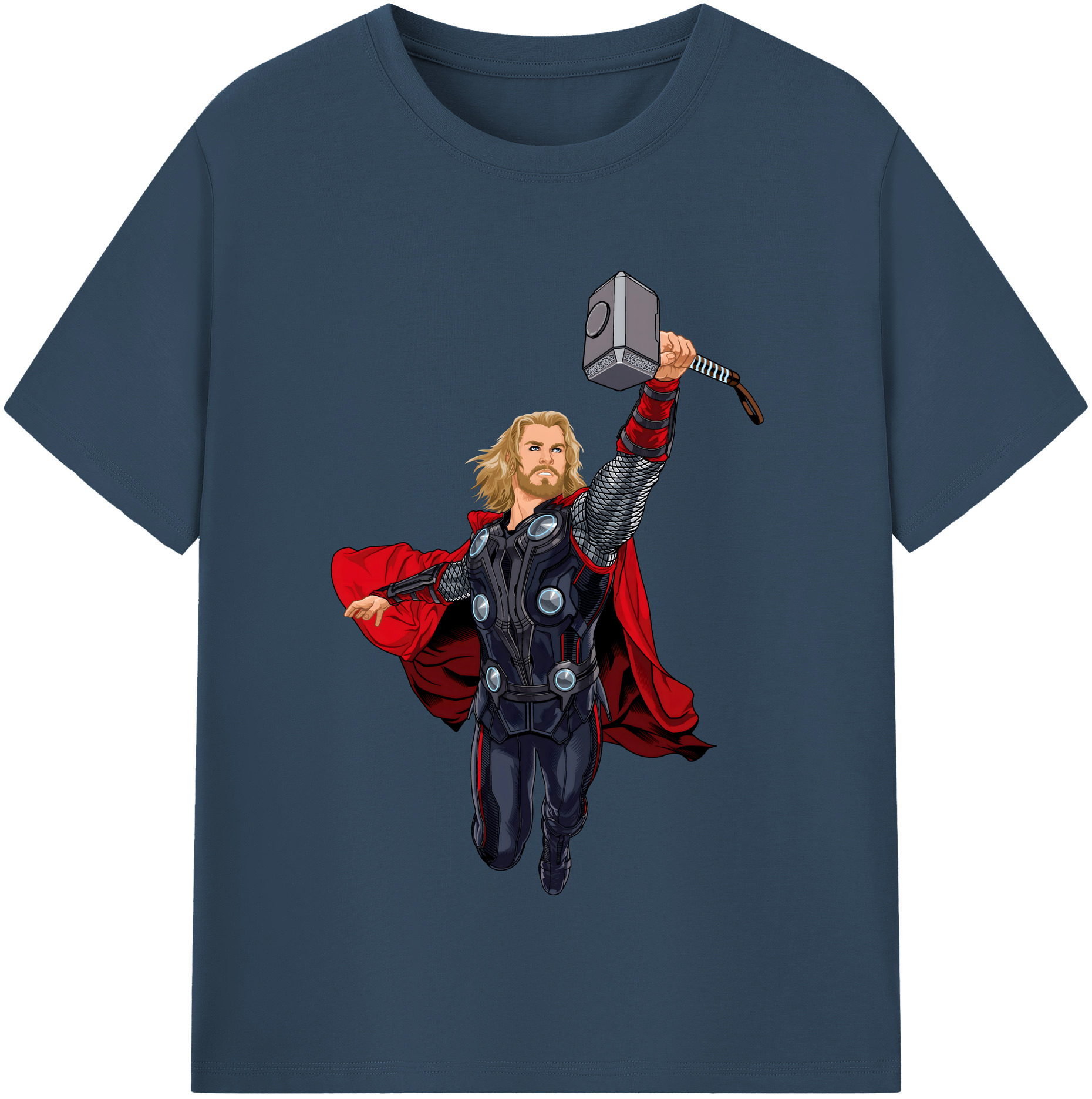 （画像用） アベンジャーズ The Avengers レディースカジュアルプリントTシャツ（綿100％）