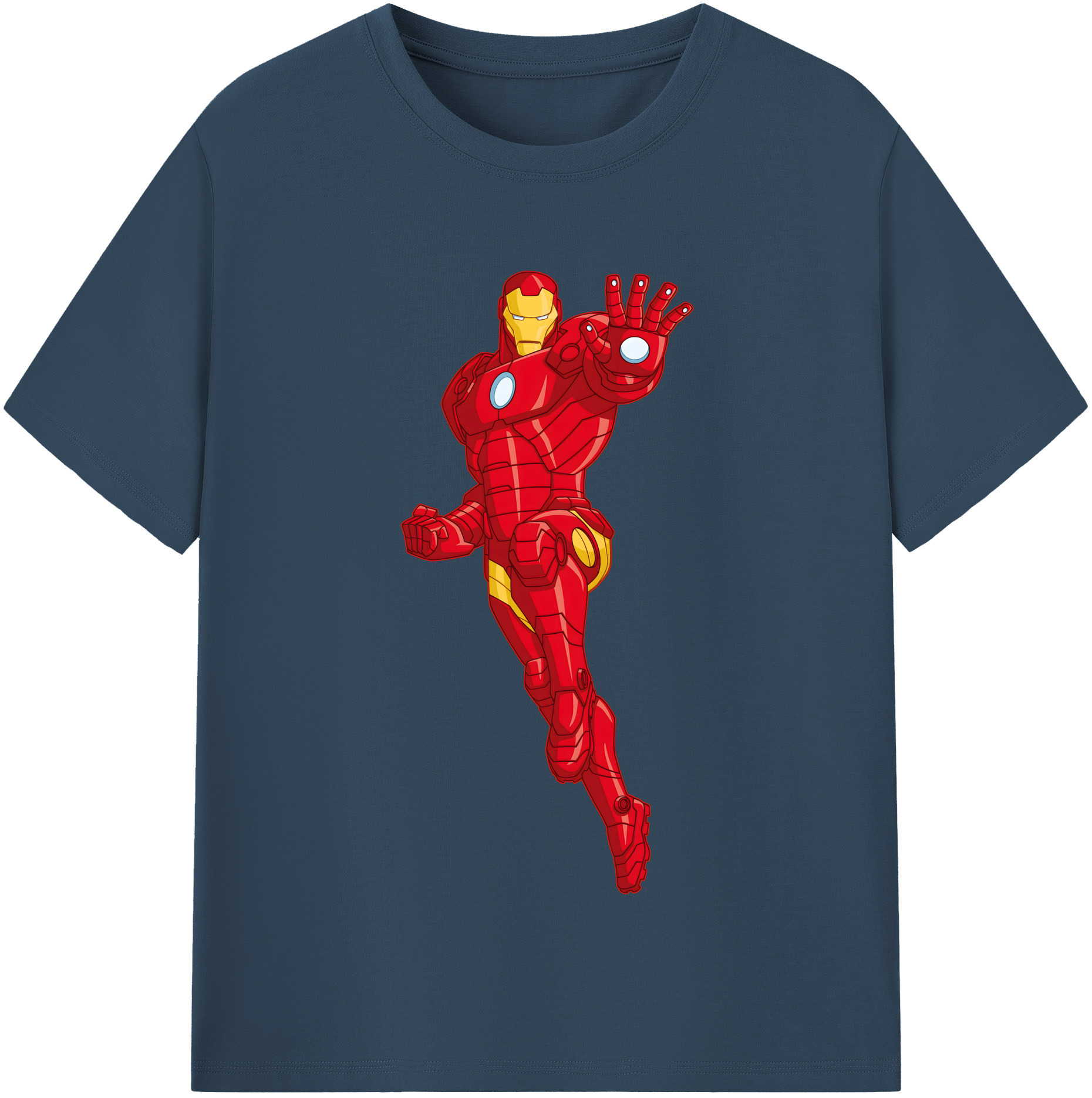 （画像用） アベンジャーズ The Avengers レディースカジュアルプリントTシャツ（綿100％）