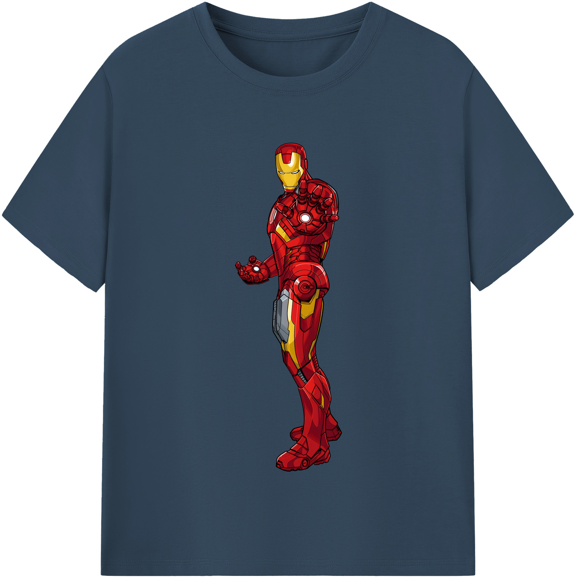 （画像用） アベンジャーズ The Avengers レディースカジュアルプリントTシャツ（綿100％）