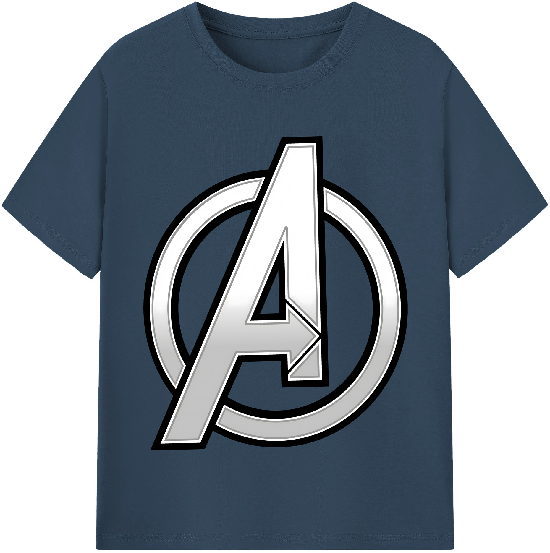 （画像用） アベンジャーズ The Avengers レディースカジュアルプリントTシャツ（綿100％）