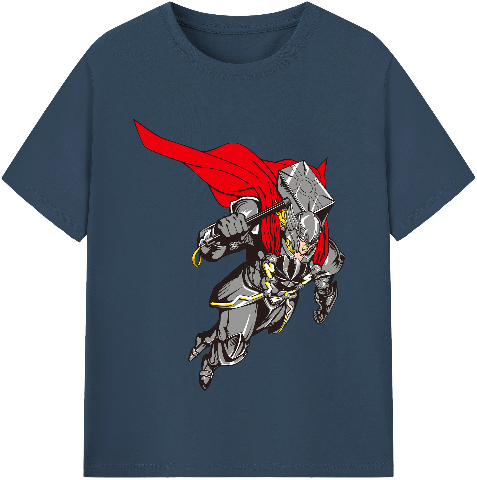 （画像用） アベンジャーズ The Avengers レディースカジュアルプリントTシャツ（綿100％）