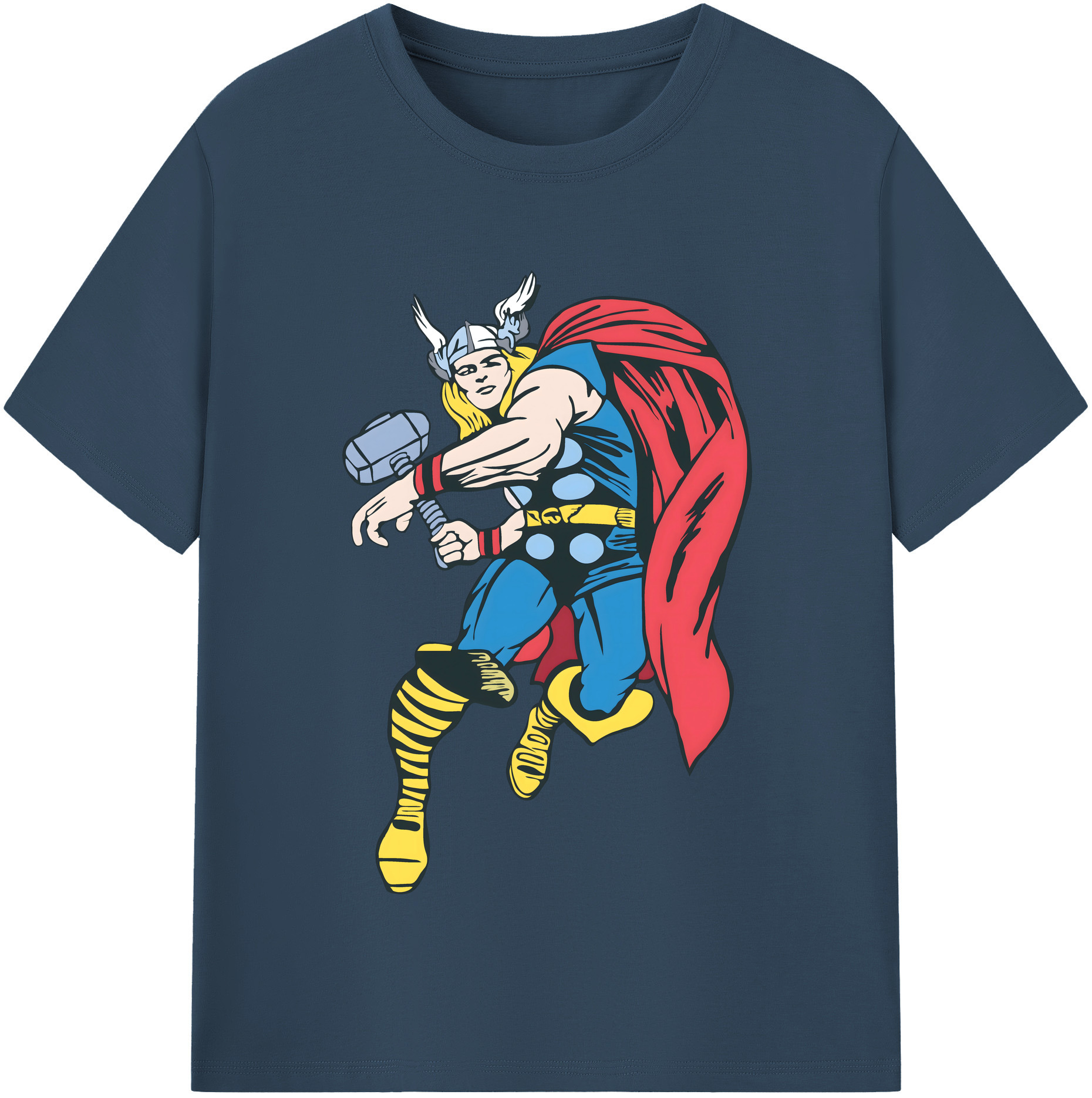（画像用） アベンジャーズ The Avengers レディースカジュアルプリントTシャツ（綿100％）