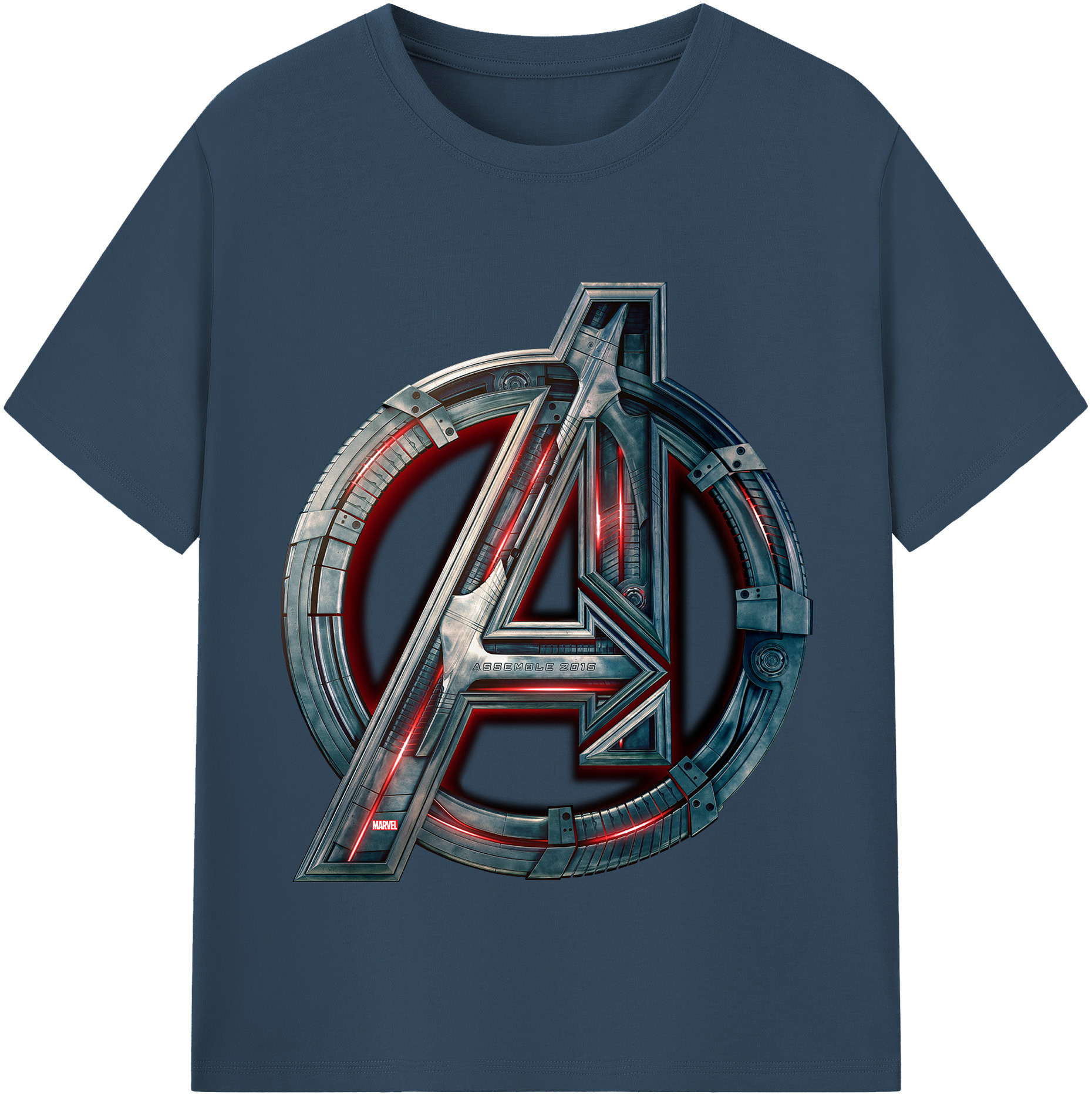 （画像用） アベンジャーズ The Avengers レディースカジュアルプリントTシャツ（綿100％）