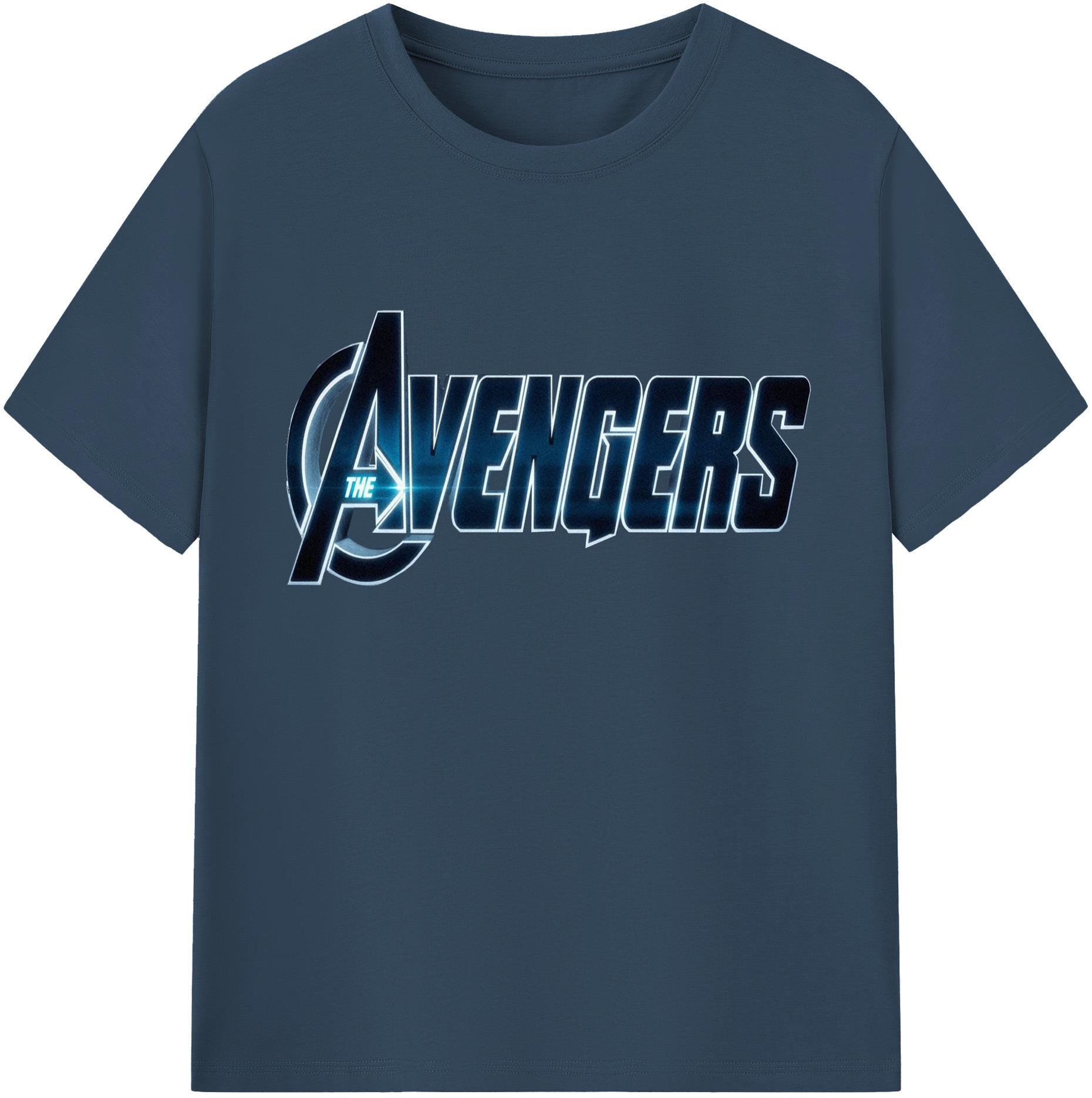 （画像用） アベンジャーズ The Avengers レディースカジュアルプリントTシャツ（綿100％）