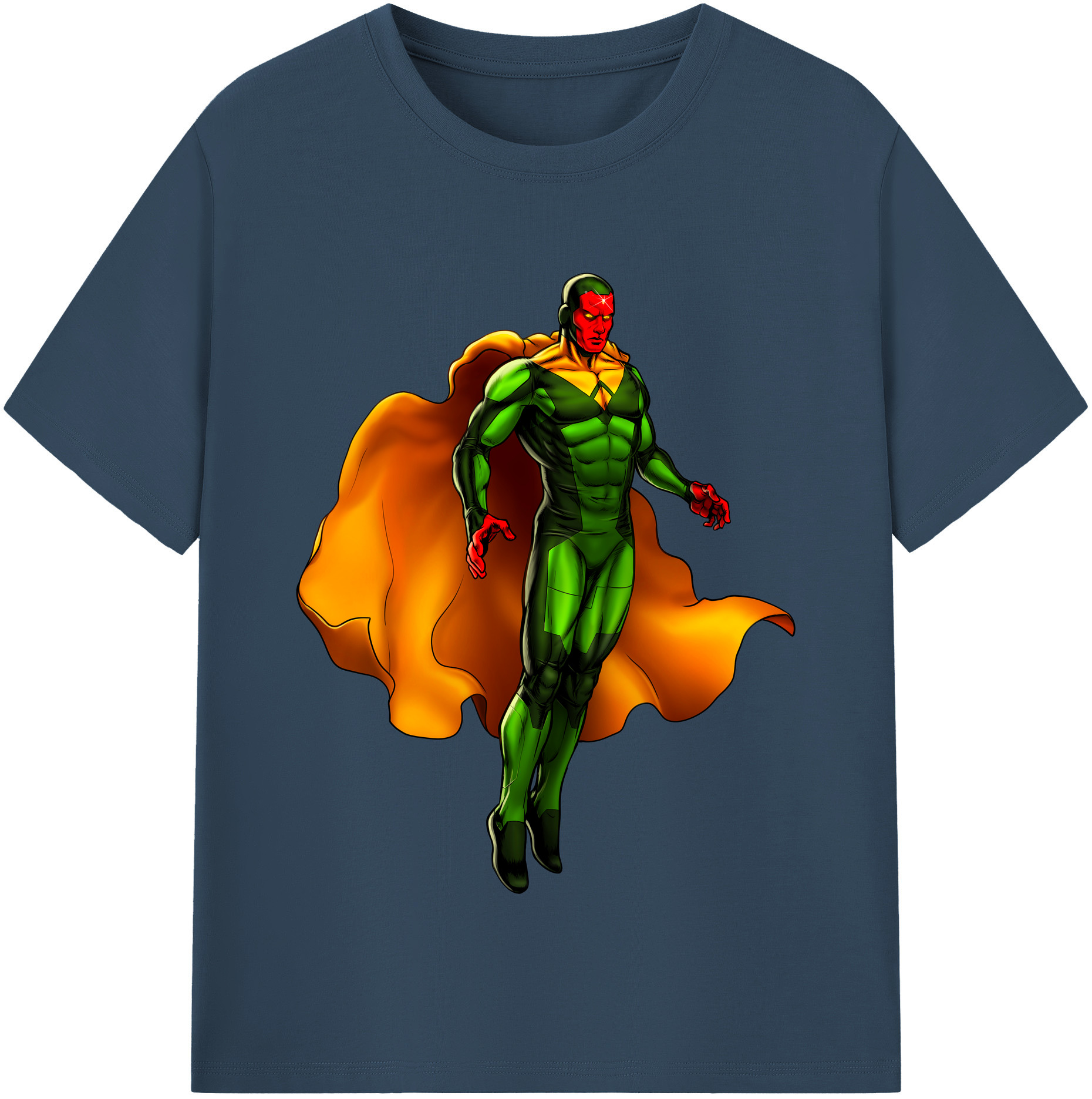（画像用） アベンジャーズ The Avengers レディースカジュアルプリントTシャツ（綿100％）