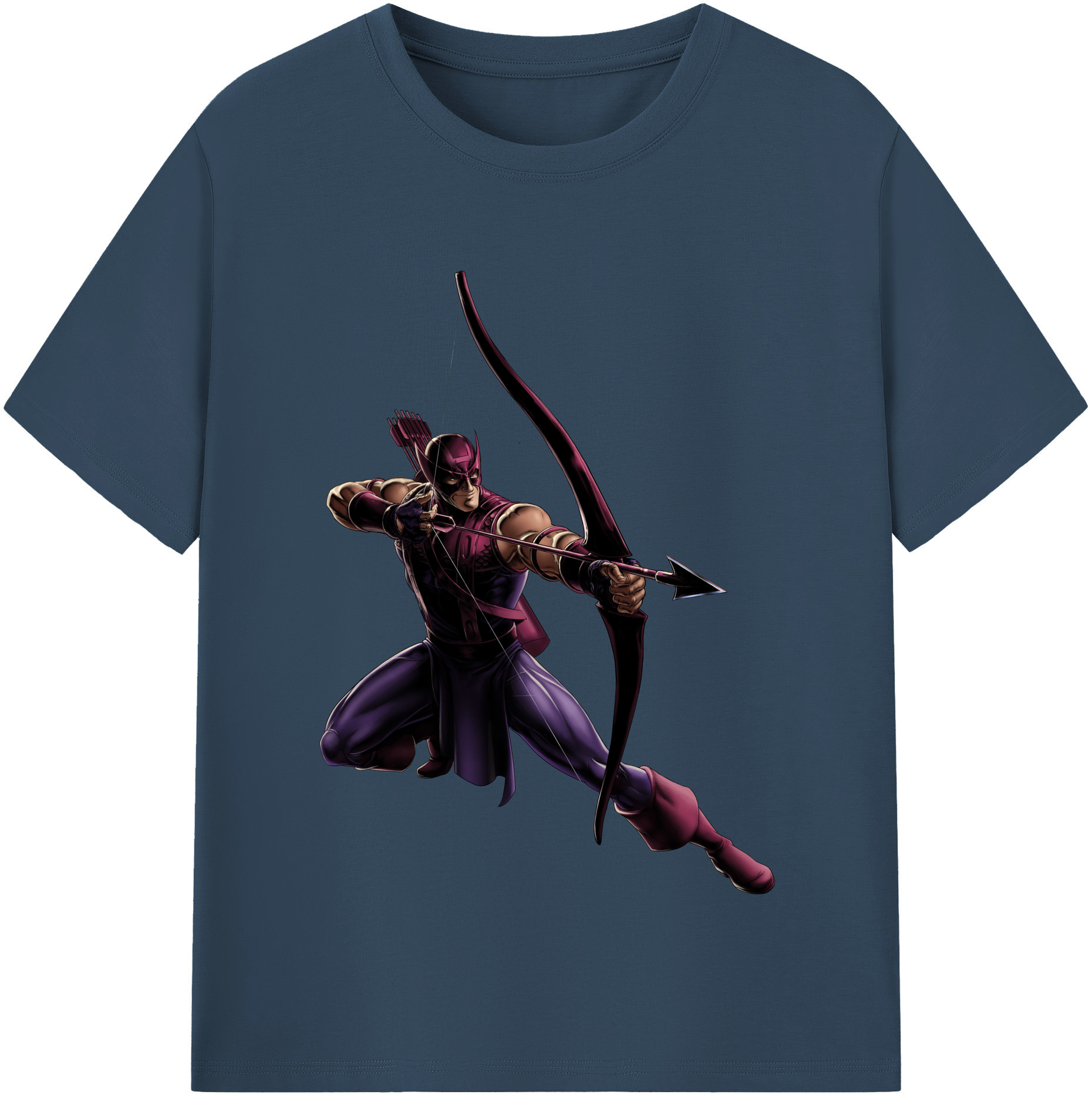 （画像用） アベンジャーズ The Avengers レディースカジュアルプリントTシャツ（綿100％）