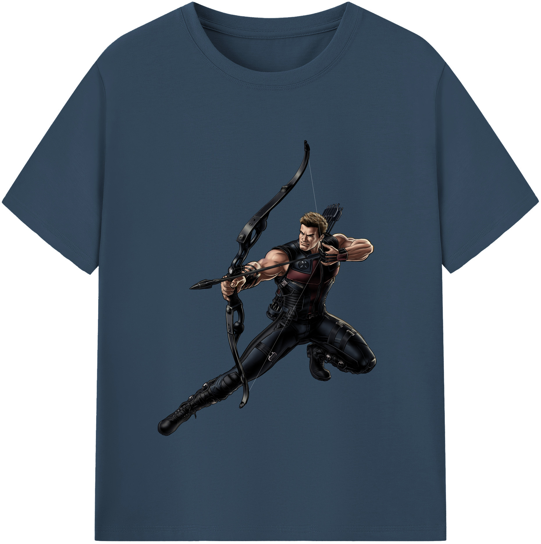 （画像用） アベンジャーズ The Avengers レディースカジュアルプリントTシャツ（綿100％）